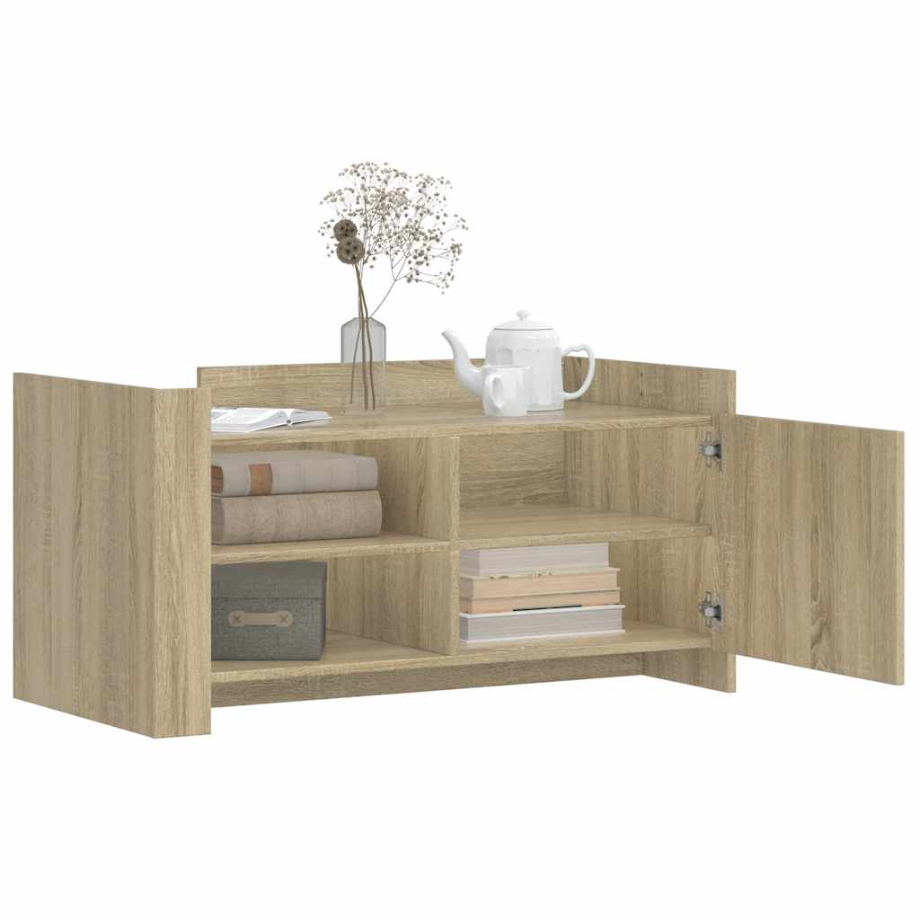 Mesa de centro 100x50x50cm derivados de madeira carvalho sonoma