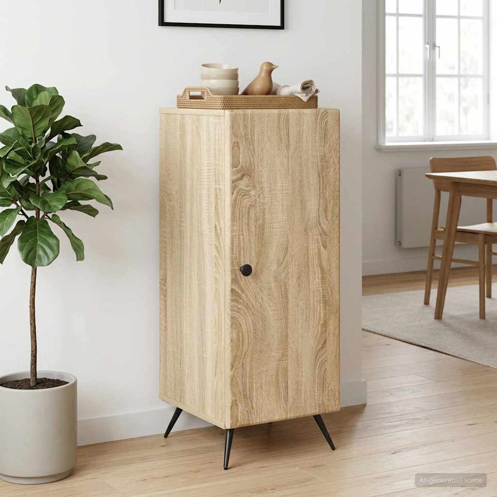 Buffet carvalho sonoma 33 x 34,5 x 90 cm derivados de madeira