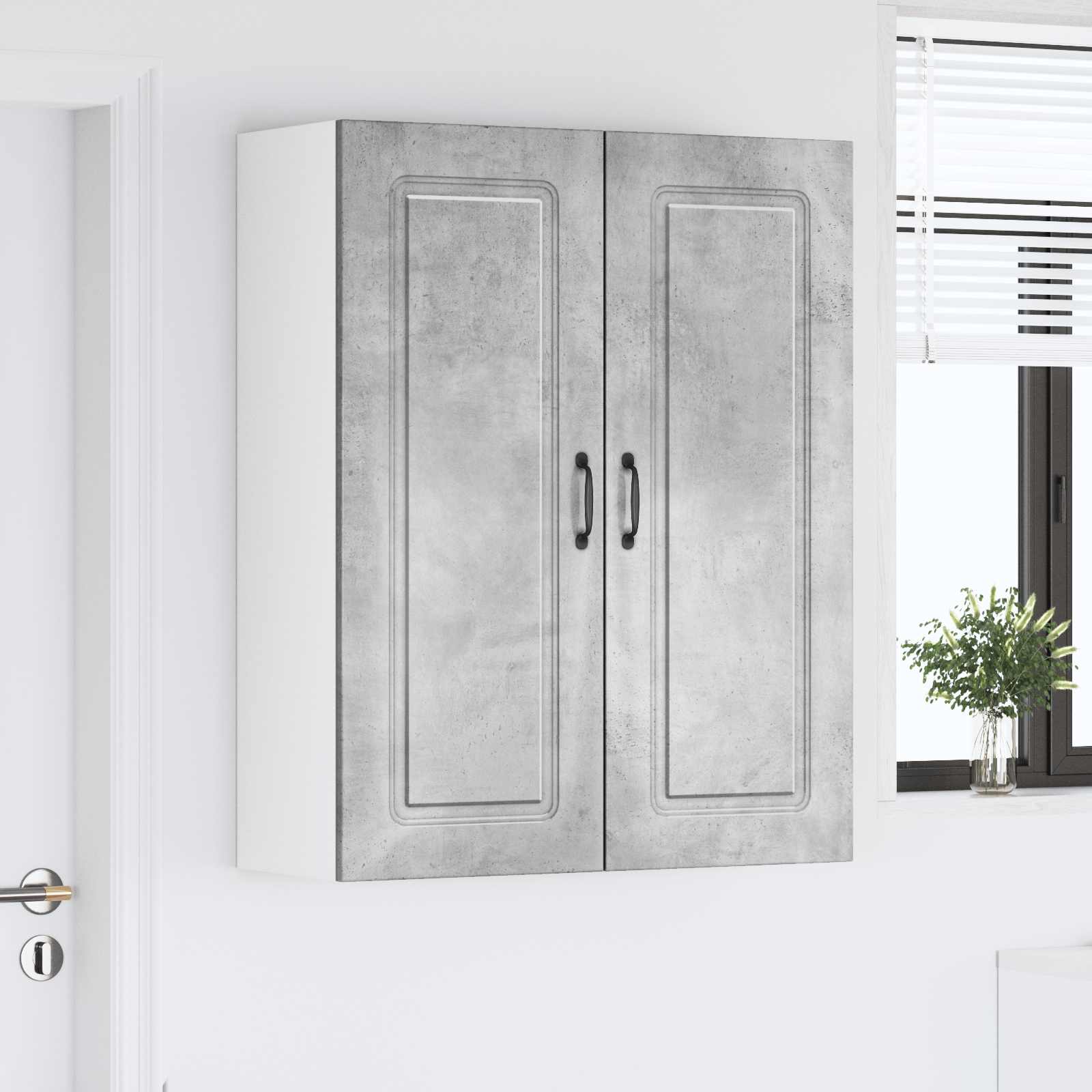 Painel de lava-louça kalmar cinzento 80 x 31 x 100 cm