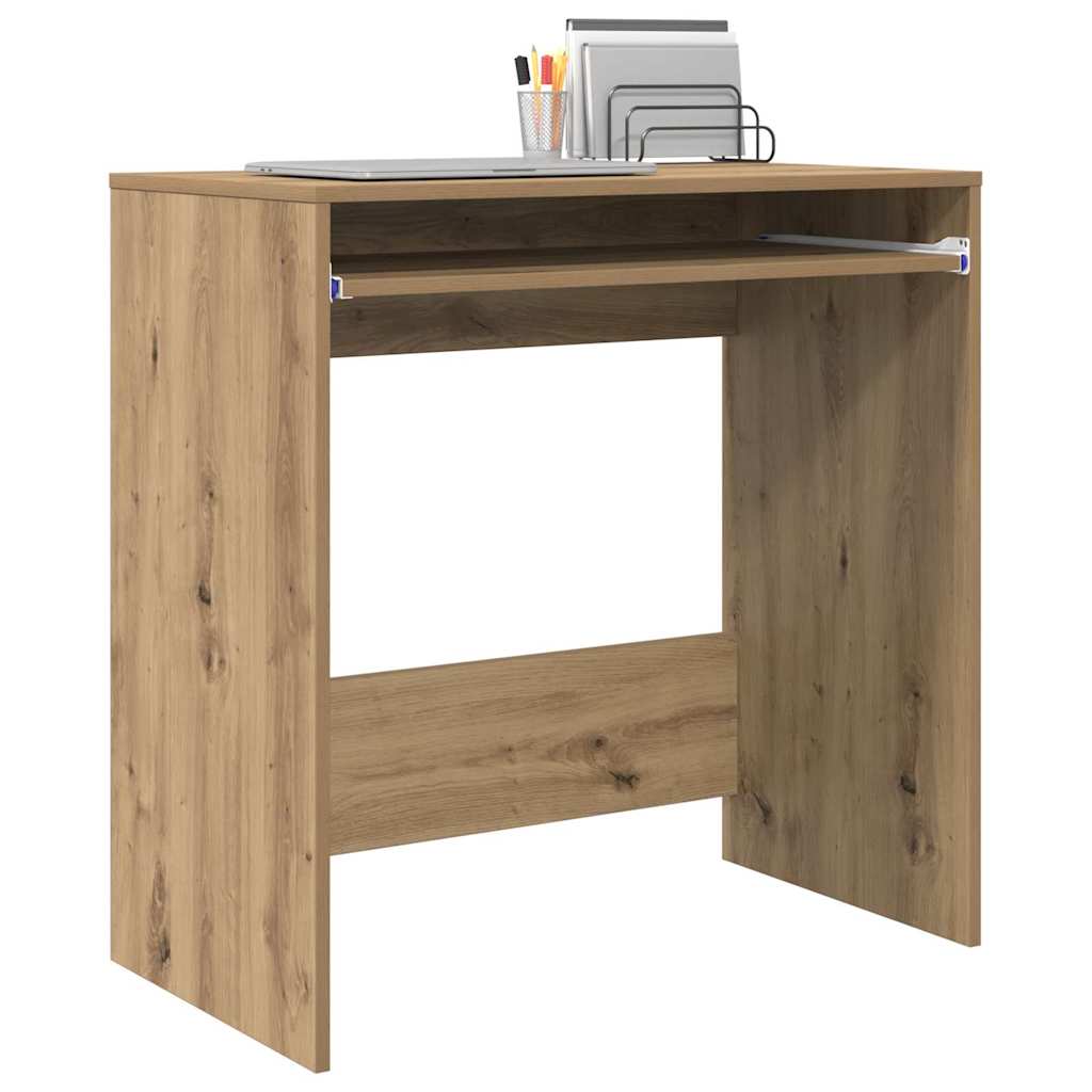 Mesa carvalho artesanal derivados de madeira 77,5 x 43 x 79 cm