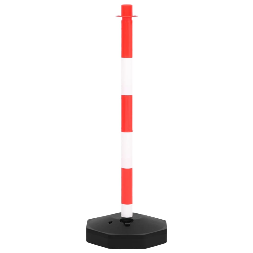 Conjunto de postes com corrente de plástico 10 m