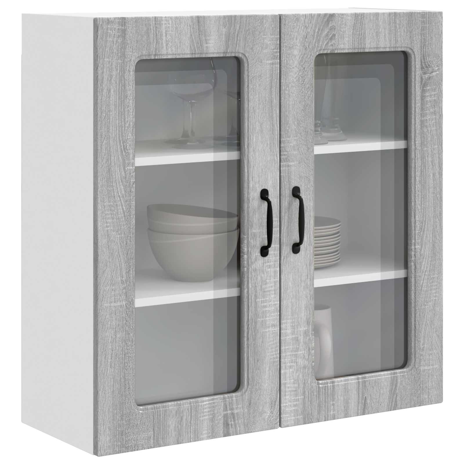 Painel de lava-louça kalmar cinza sonoma 80 x 31 x 80 cm
