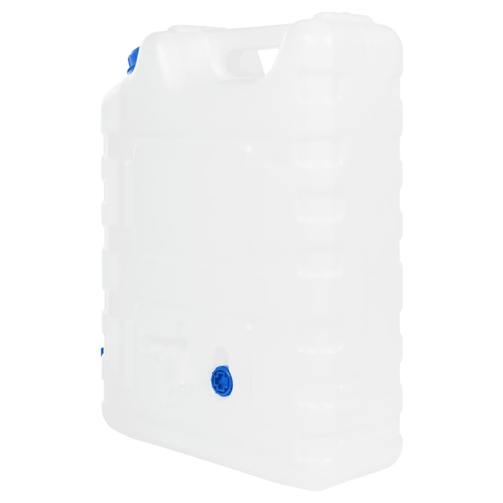 Recipiente de água com torneira transparente 20 l plástico