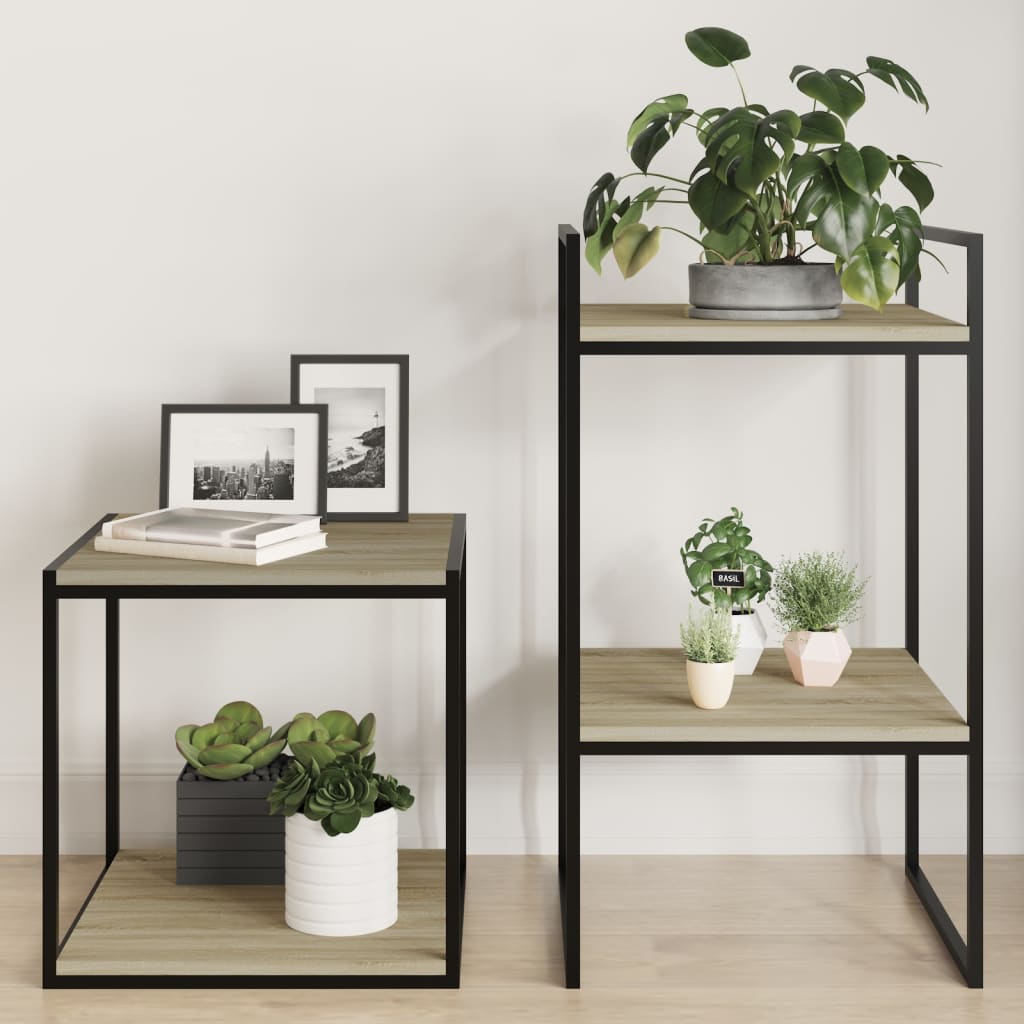 Prateleiras estante 4pcs 40x40x1,5cm contraplacado cor carvalho