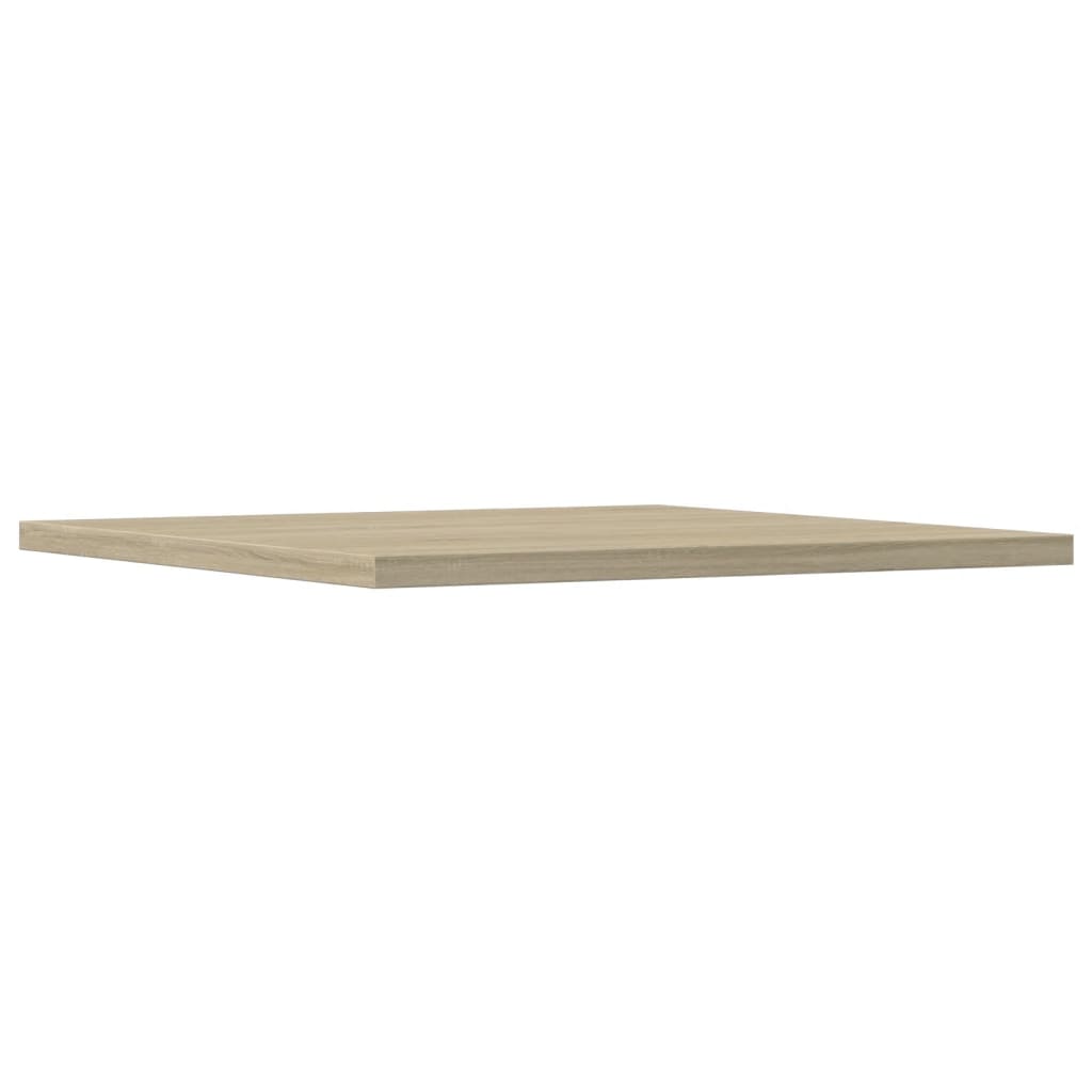 Prateleiras estante 4pcs 40x40x1,5cm contraplacado cor carvalho
