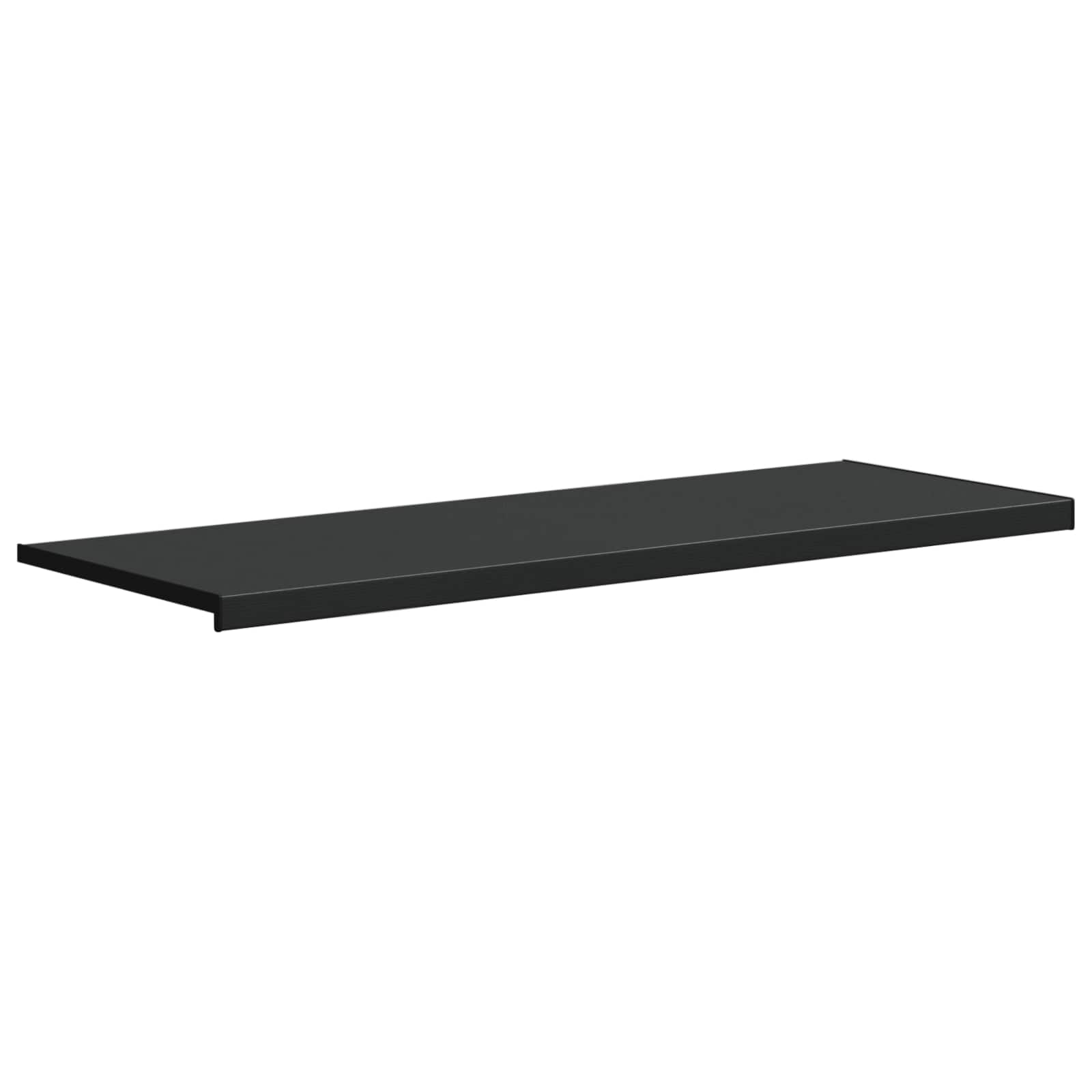 Soleira de janela preto com veios de madeira 140 x 50 x 4,5 cm