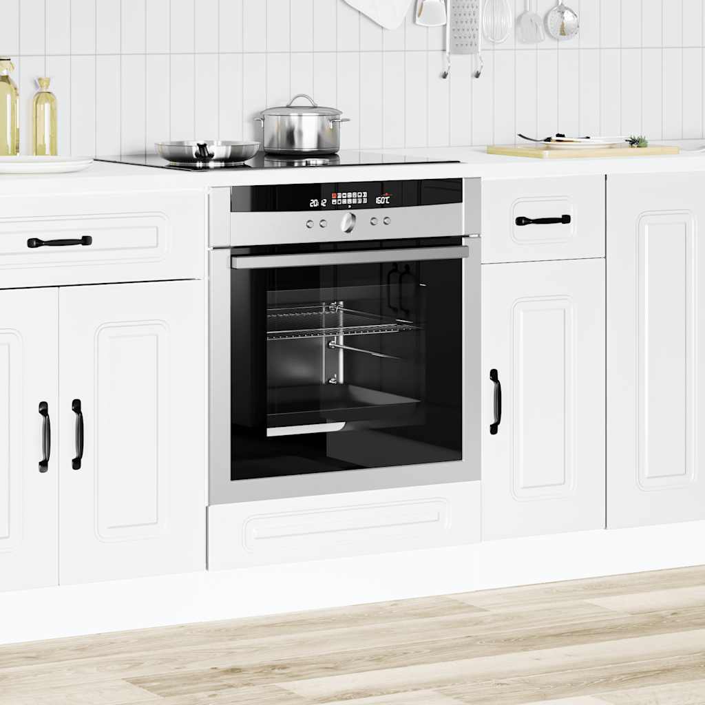 Armário forno kalmar derivados de madeira branco