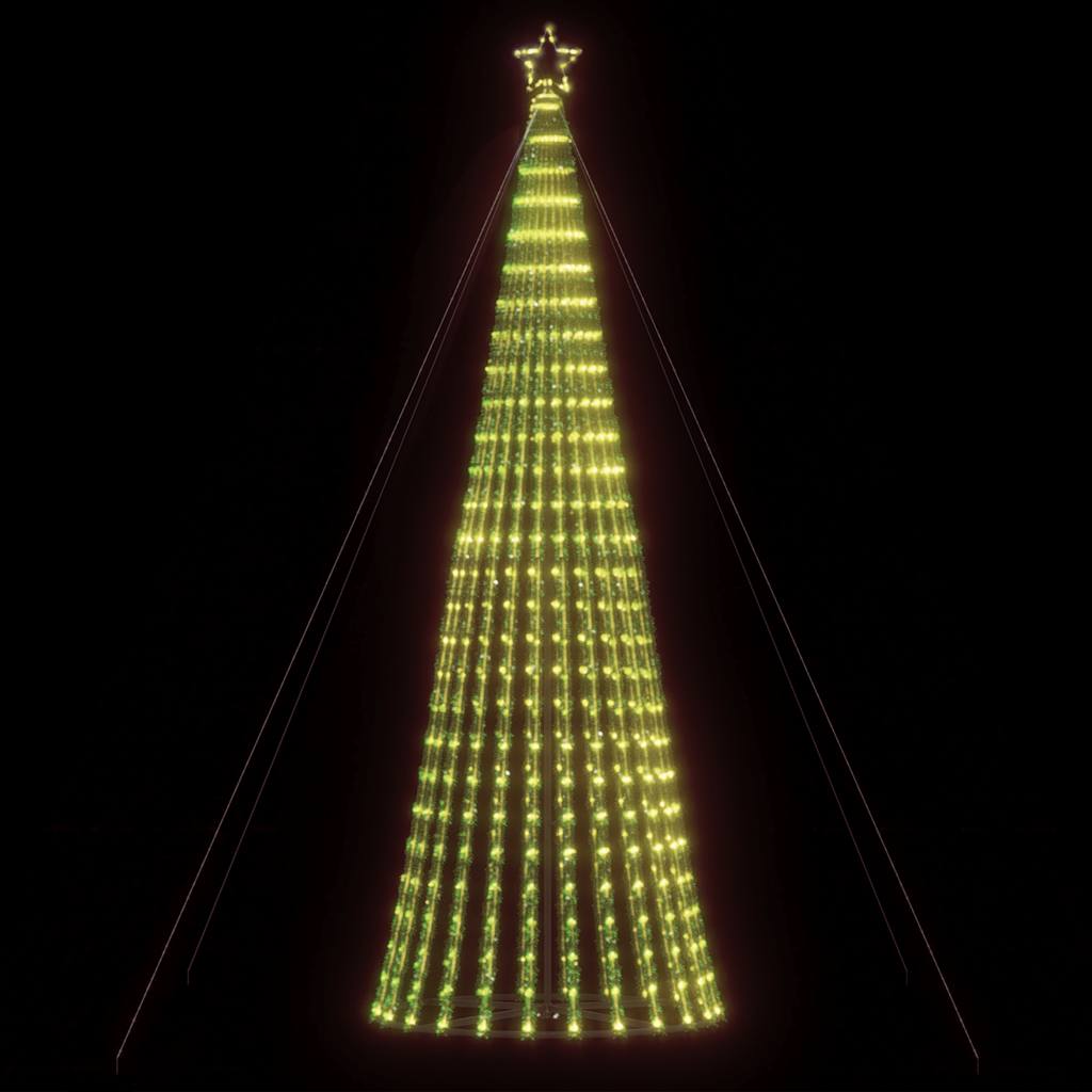 LED árvore de natal 1028 leds branco quente 403 cm