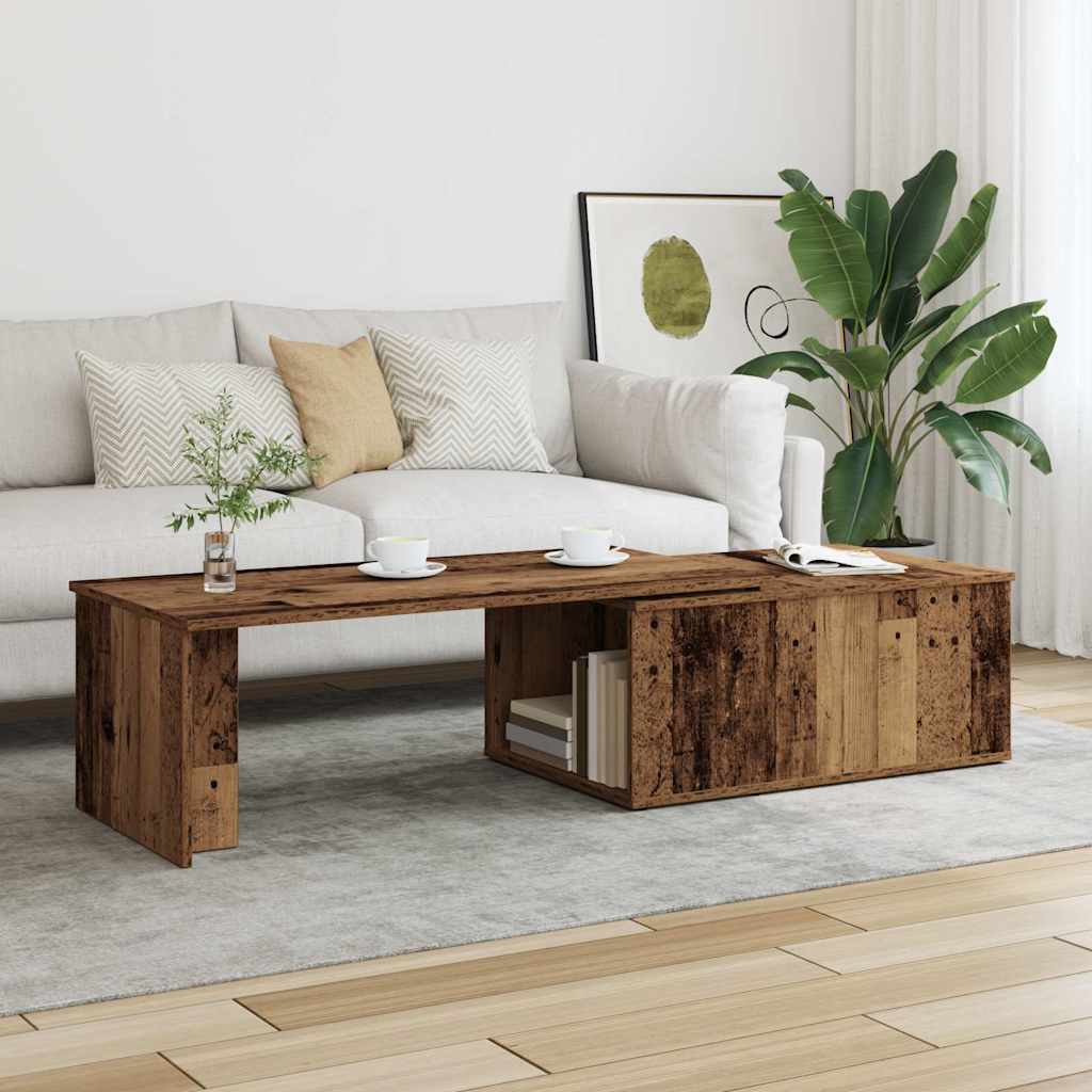Mesa de centro madeira antiga 150x50x35 cm madeira trabalhada