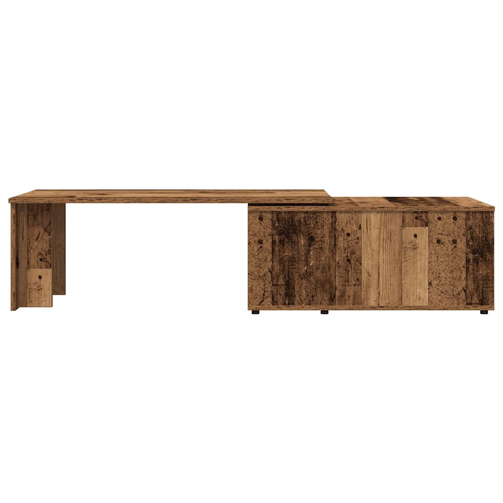 Mesa de centro madeira antiga 150x50x35 cm madeira trabalhada