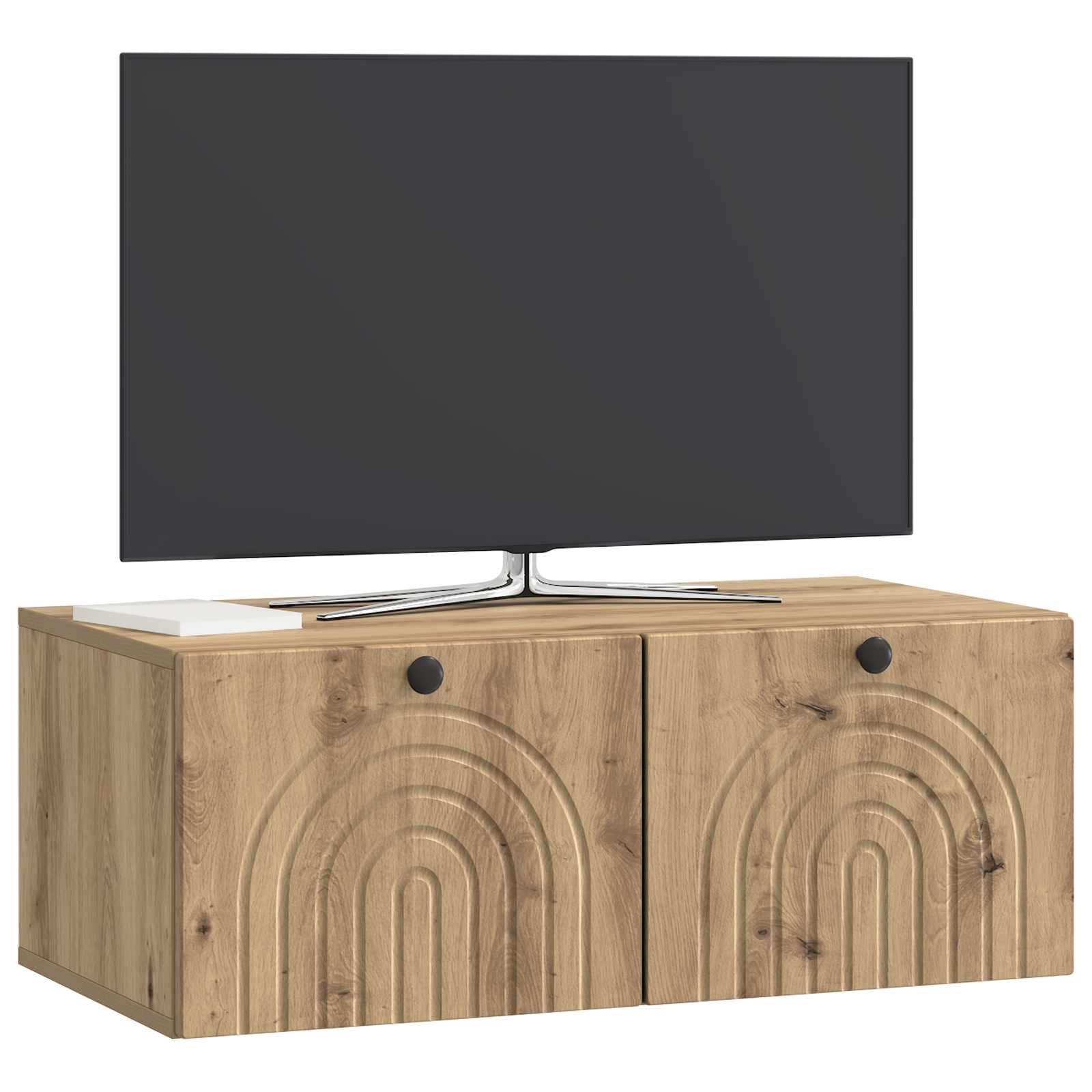 Gabinete de TV de parede 78,5 x 41 x 30 cm carvalho arttisan