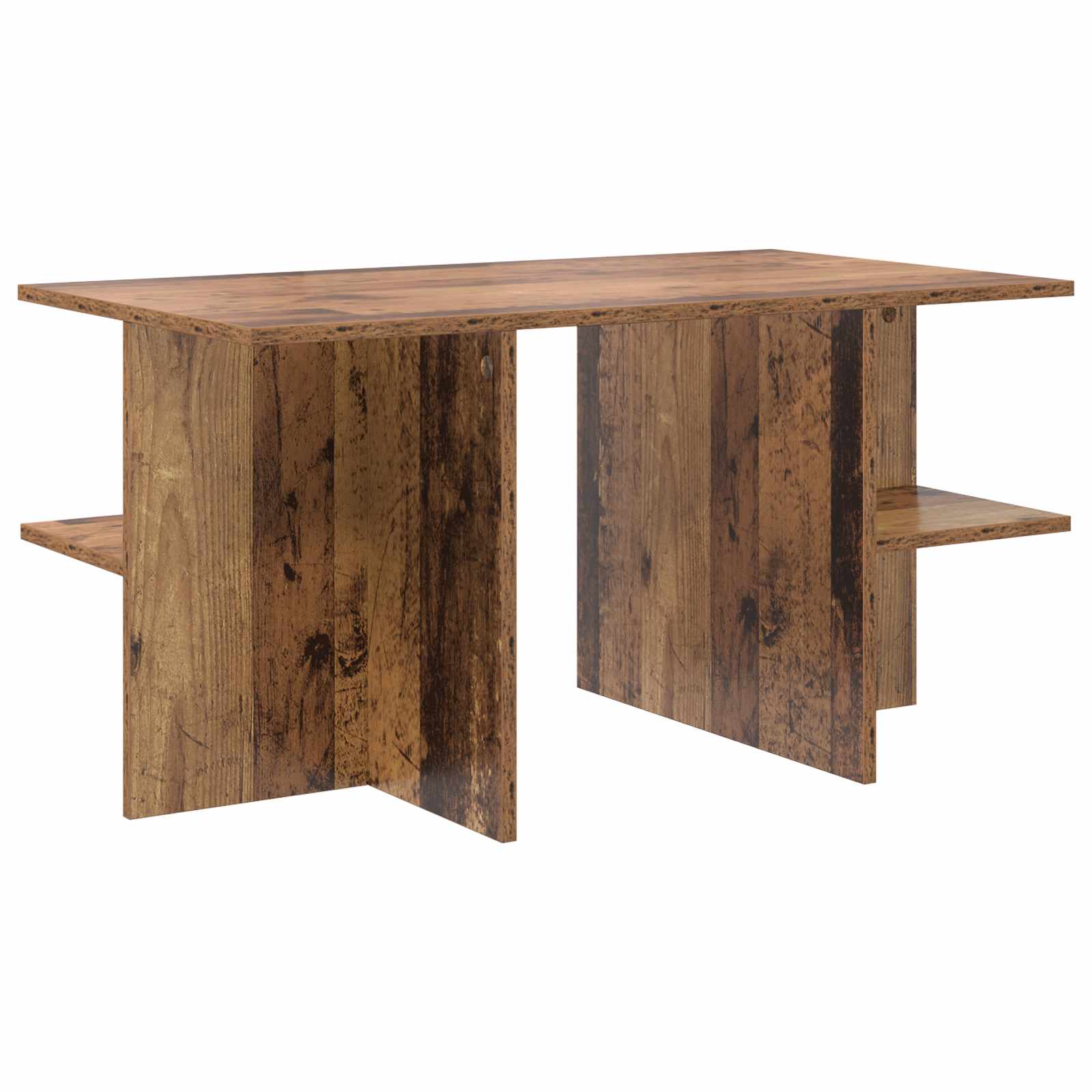 Mesa de centro madeira antiga 87 x 50 x 45 cm