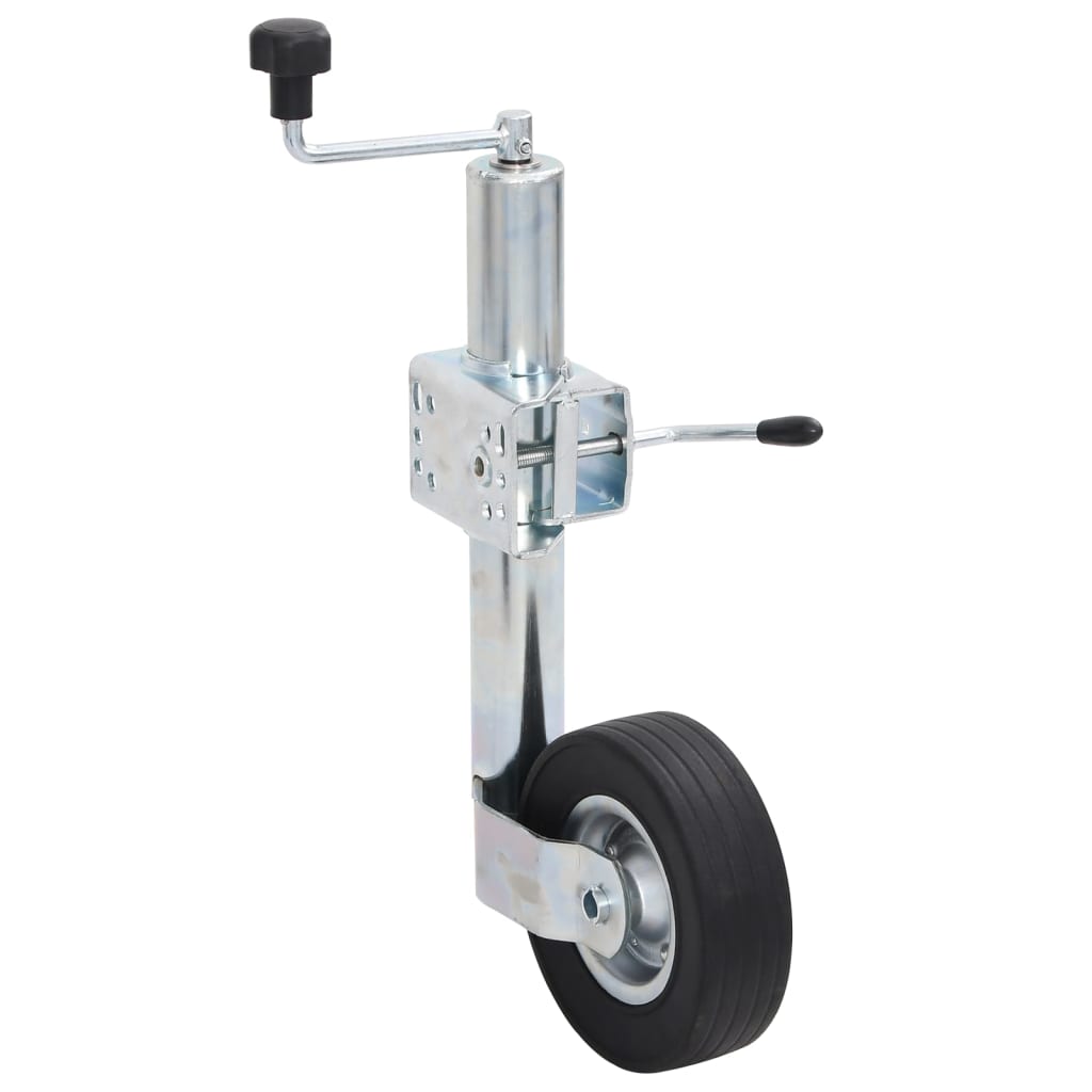 Roda macaco reboque 2 tubos suporte/3 braçadeiras divisão 60 mm