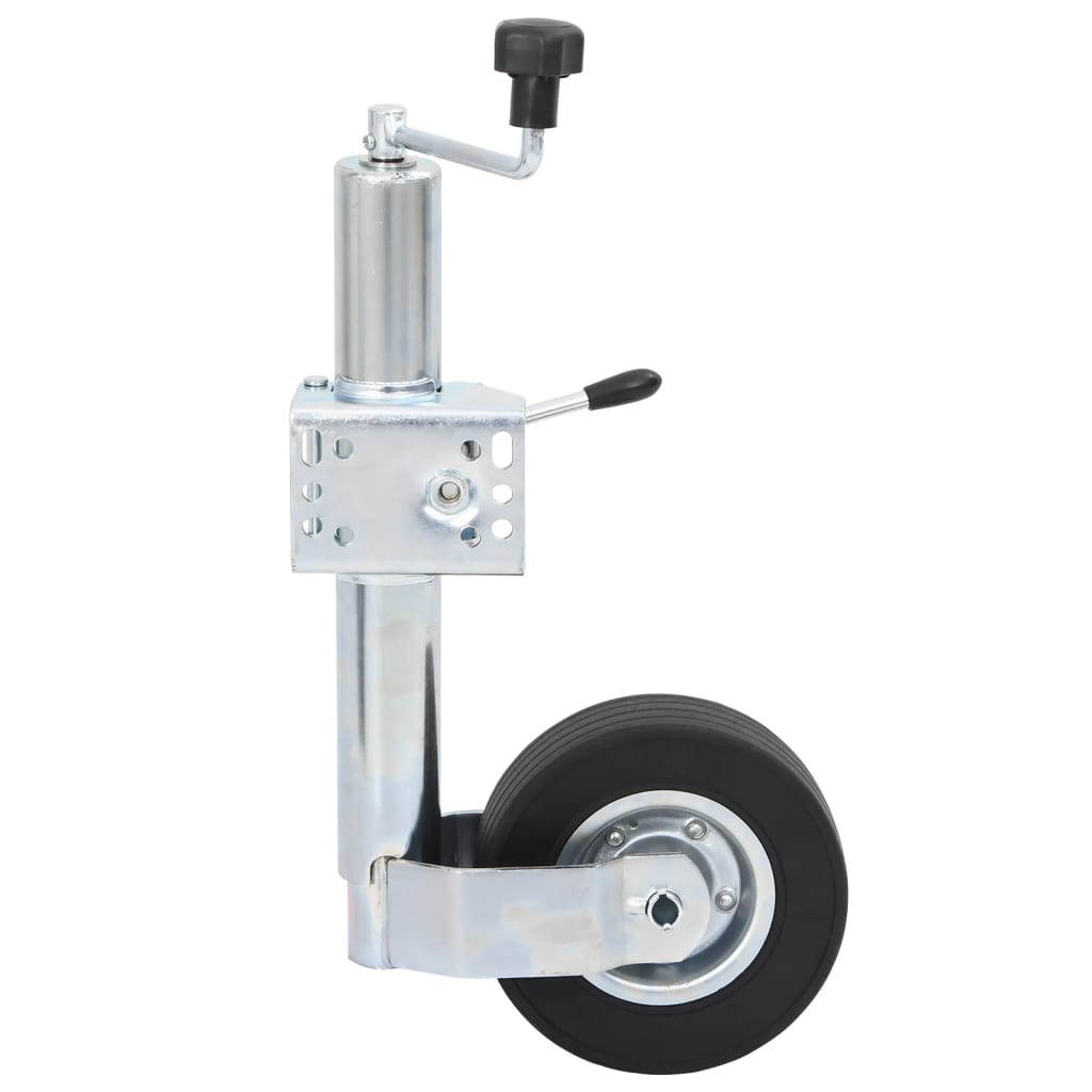 Roda macaco reboque 2 tubos suporte/3 braçadeiras divisão 60 mm