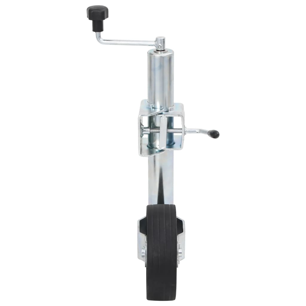 Roda macaco reboque 2 tubos suporte/3 braçadeiras divisão 60 mm