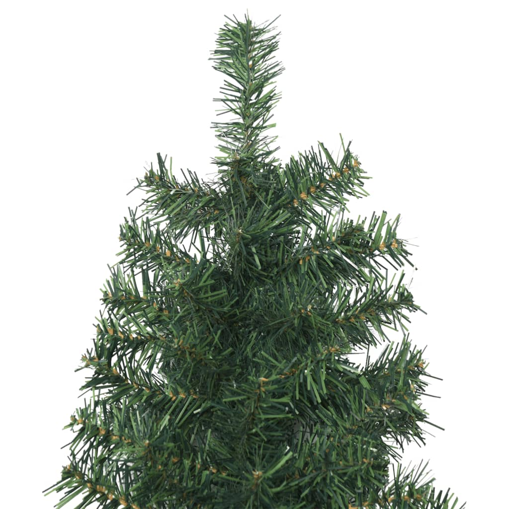 Árvore de natal fina com suporte 300 cm PVC