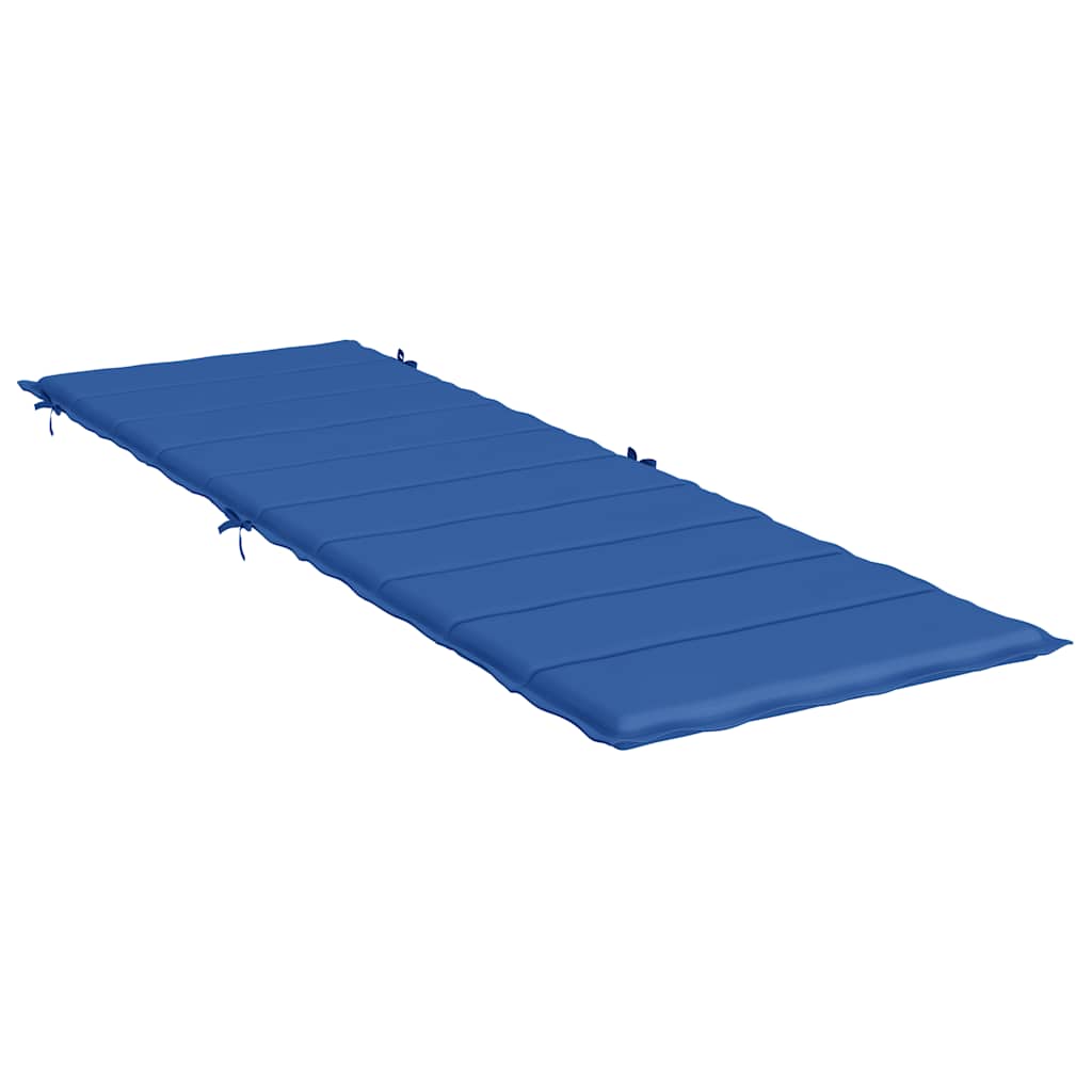 Almofadão p/ espreguiçadeira 186x58x4cm tecido oxford azul real