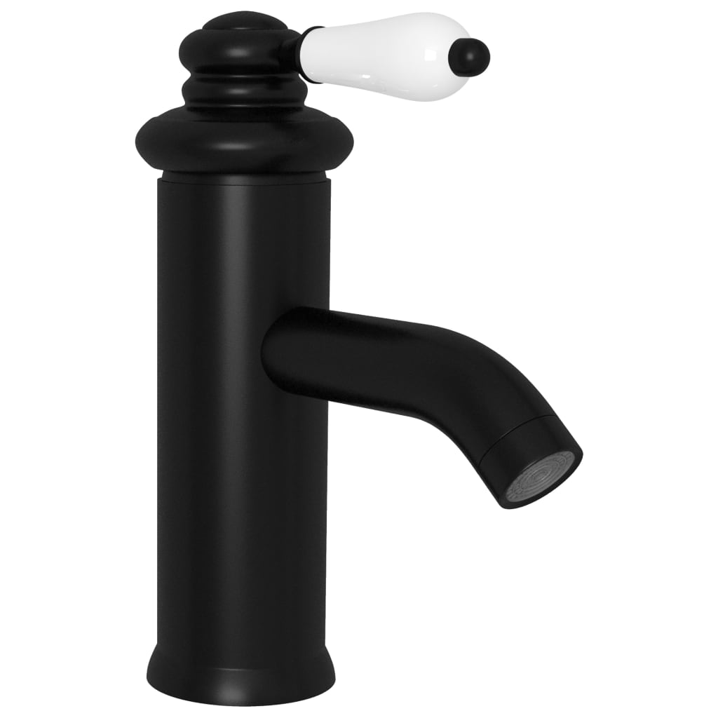 Torneira para lavatório de casa de banho 130x180 mm preto