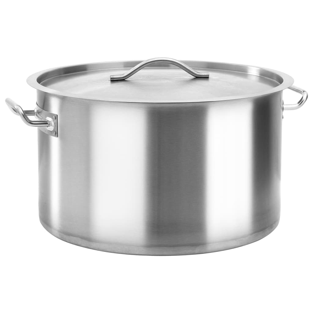Panela 44 l 45x28 cm aço inoxidável
