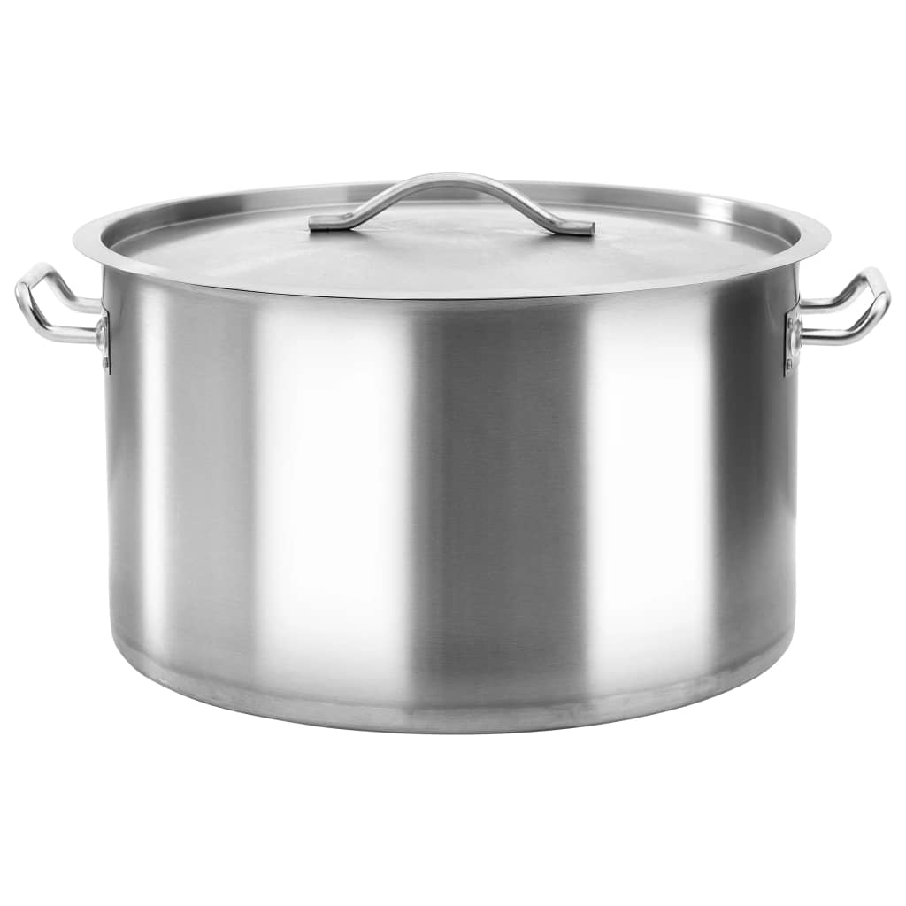 Panela 44 l 45x28 cm aço inoxidável