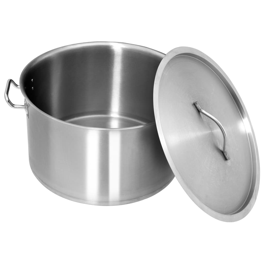 Panela 44 l 45x28 cm aço inoxidável