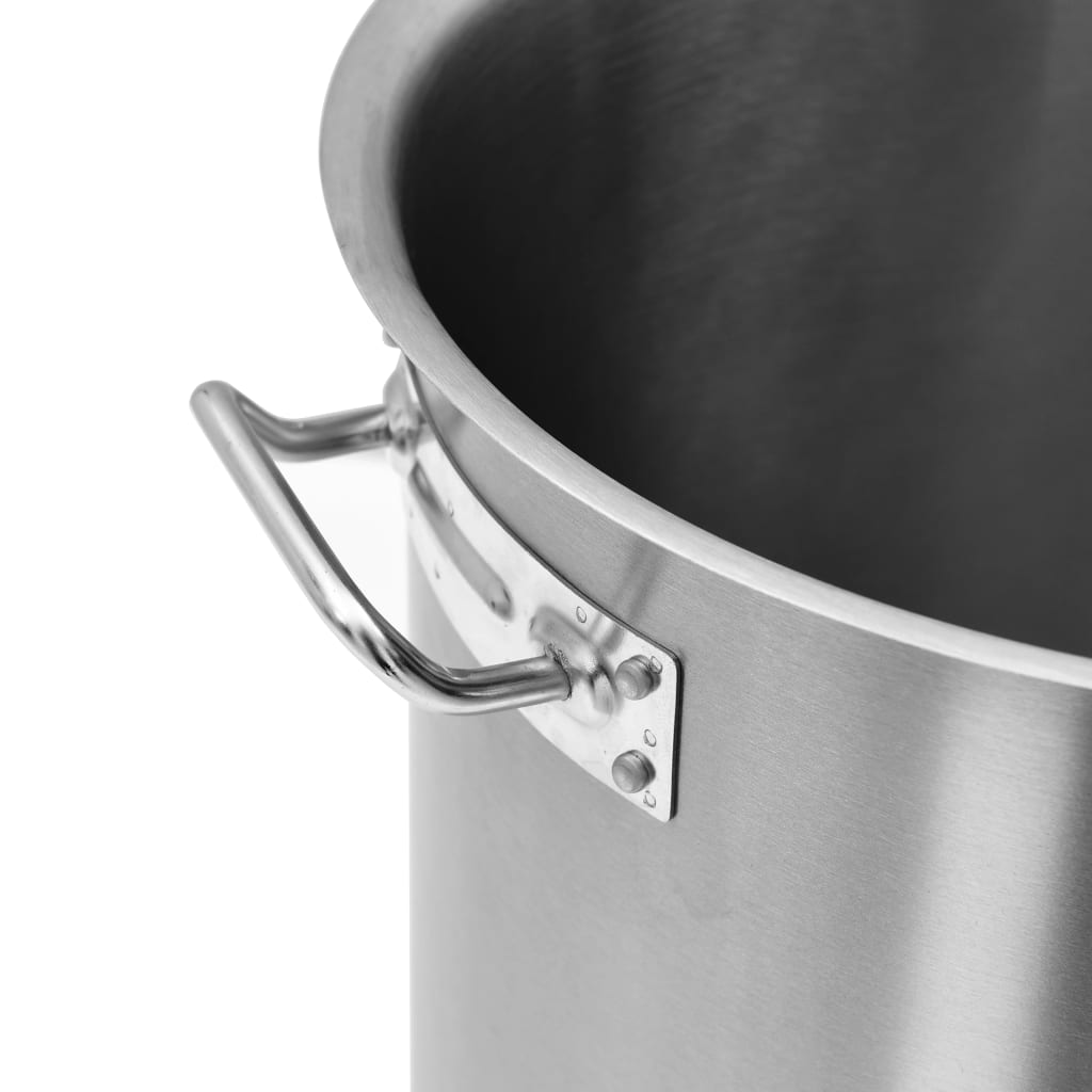 Panela 44 l 45x28 cm aço inoxidável