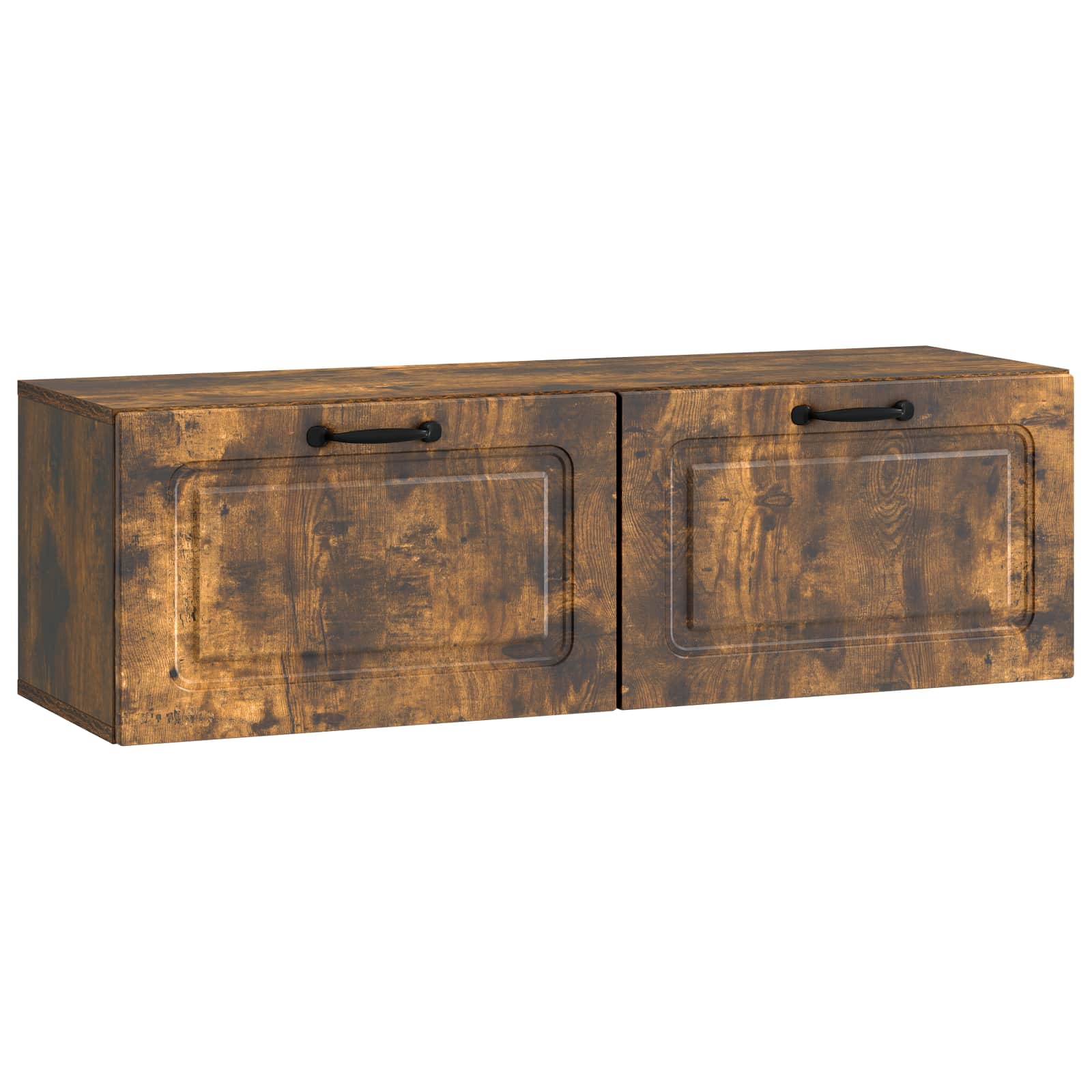 Gabinete de TV de parede carvalho fumado 98 x 31 x 30 cm