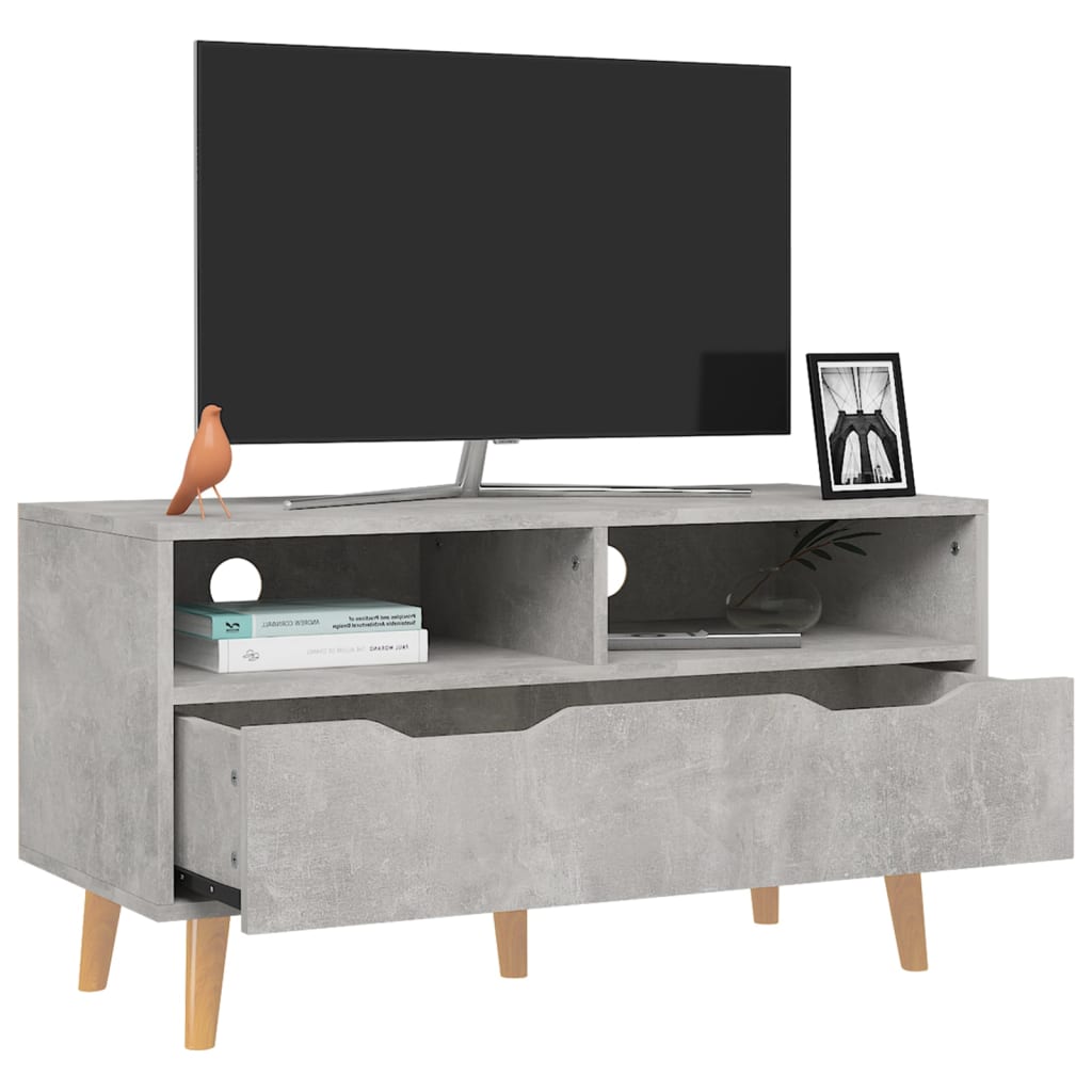 Móvel de TV 90x40x48,5 cm derivados de madeira cinza sonoma