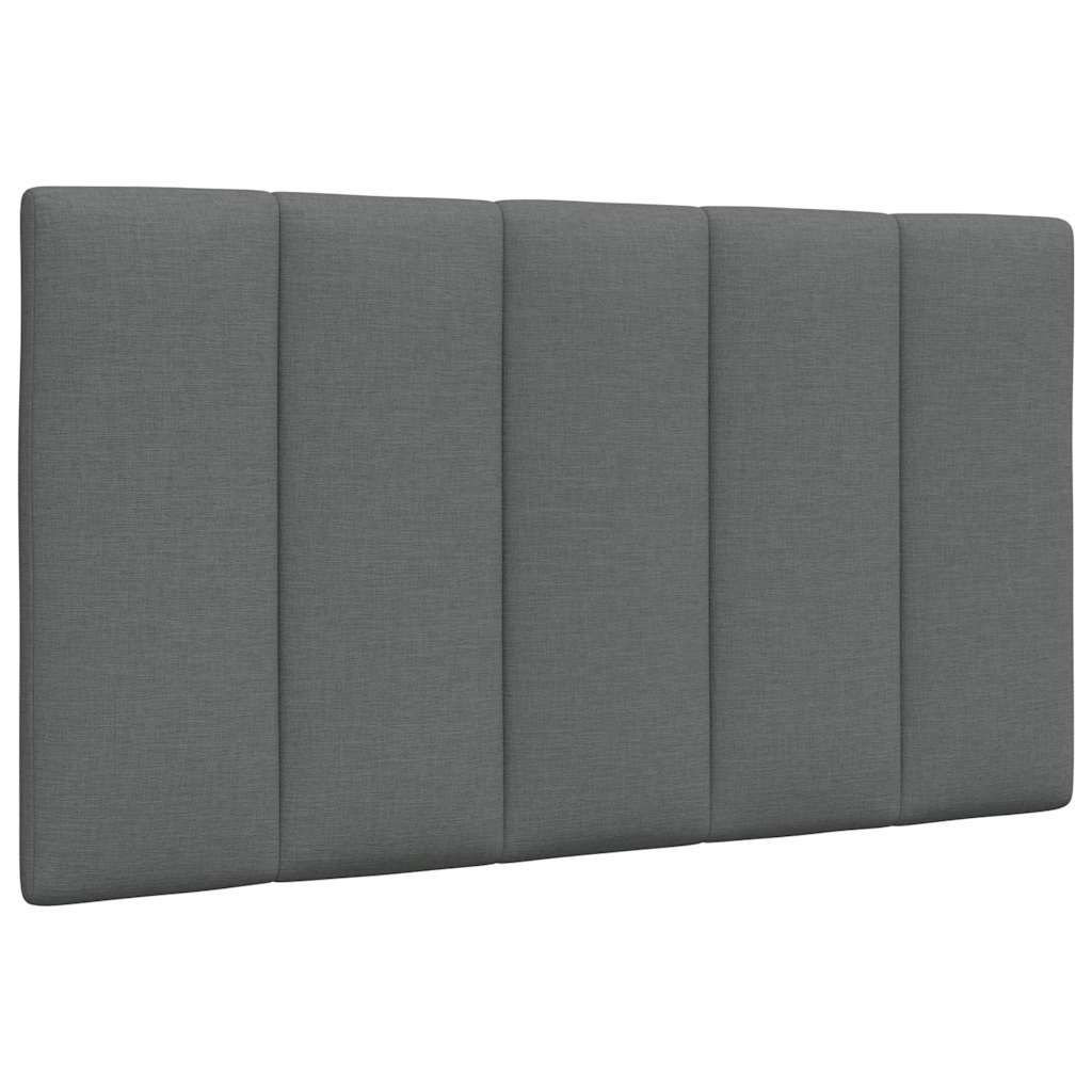 Almofadão de cabeceira hanko 90 cm tecido cinzento-escuro