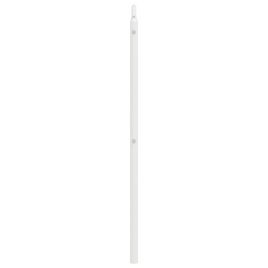 Cabeceira de substituição 120 cm metal branco