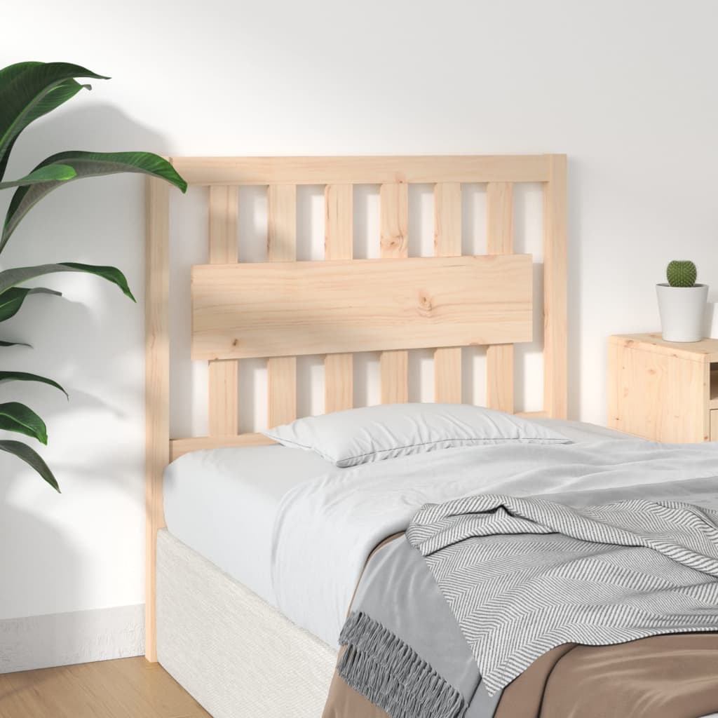 Cabeceira de cama 95,5x4x100 cm pinho maciço