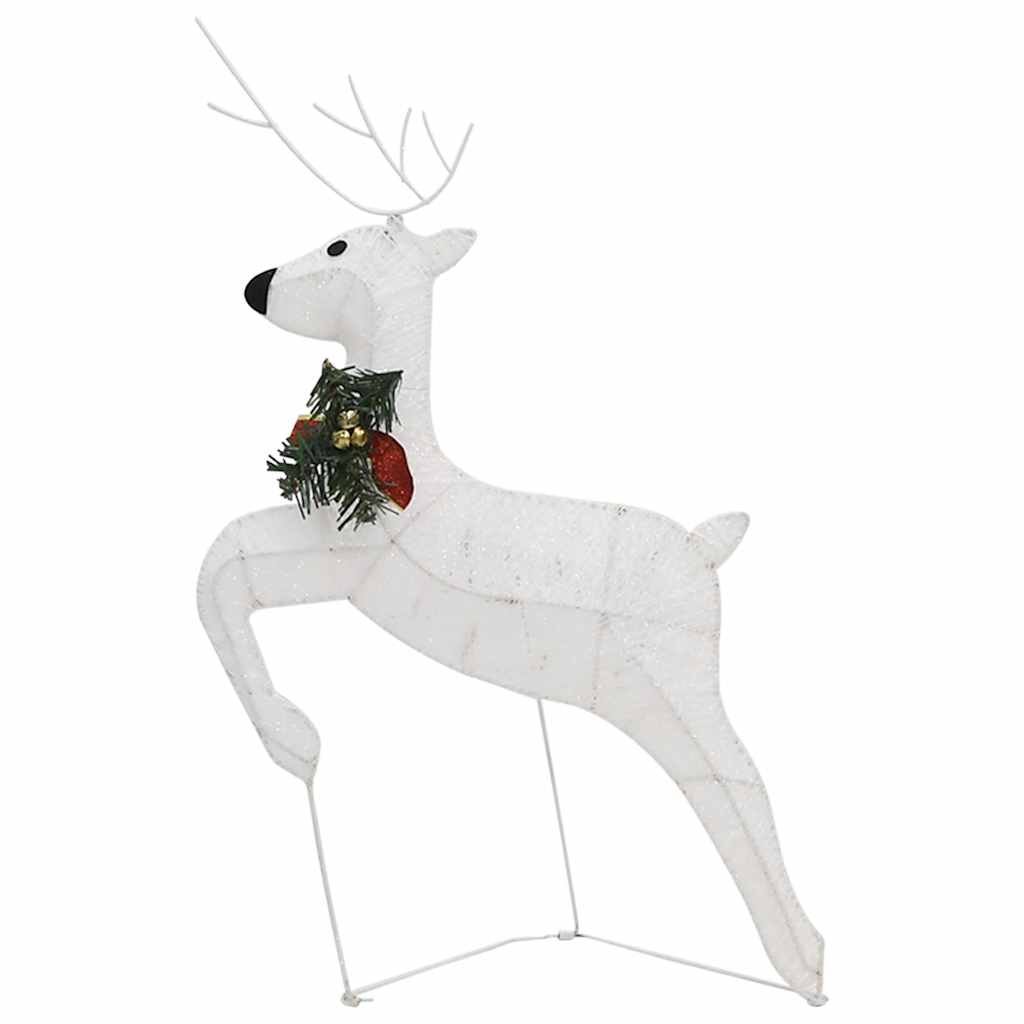 Renas de natal 2 pcs 40 leds branco