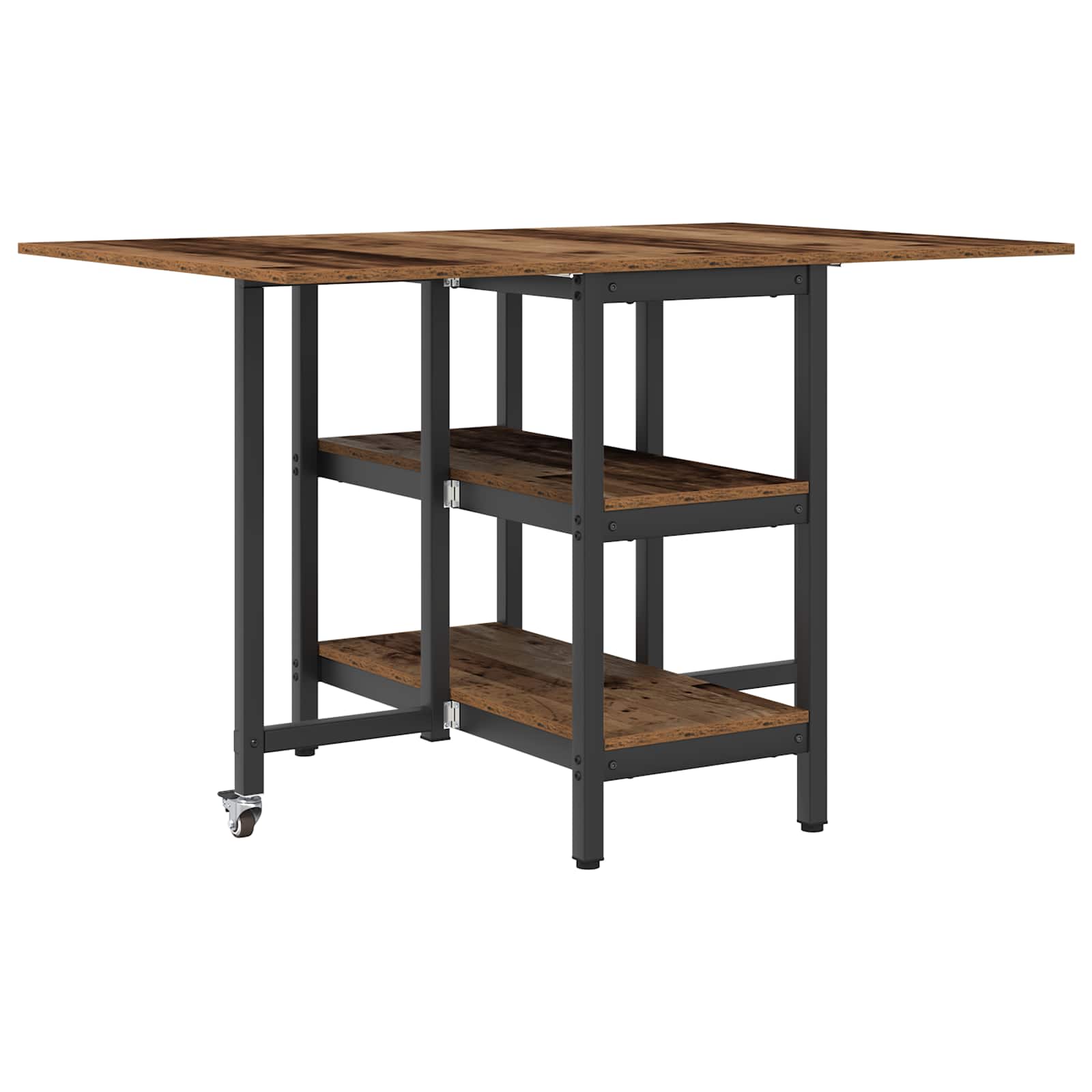 Mesa de jantar 122 x 80 x 76,5 cm derivados de madeira