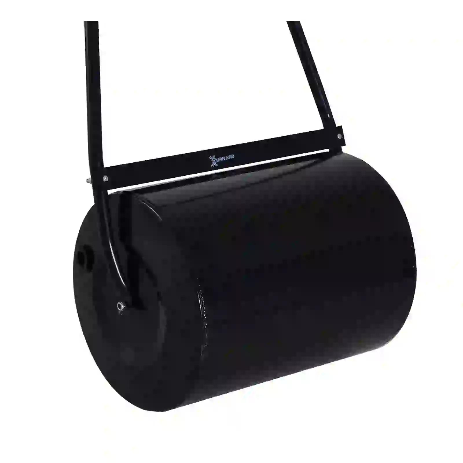 Rolo de jardim 30l de aço preenchido com água ou areia 32x40cm cabo destacável