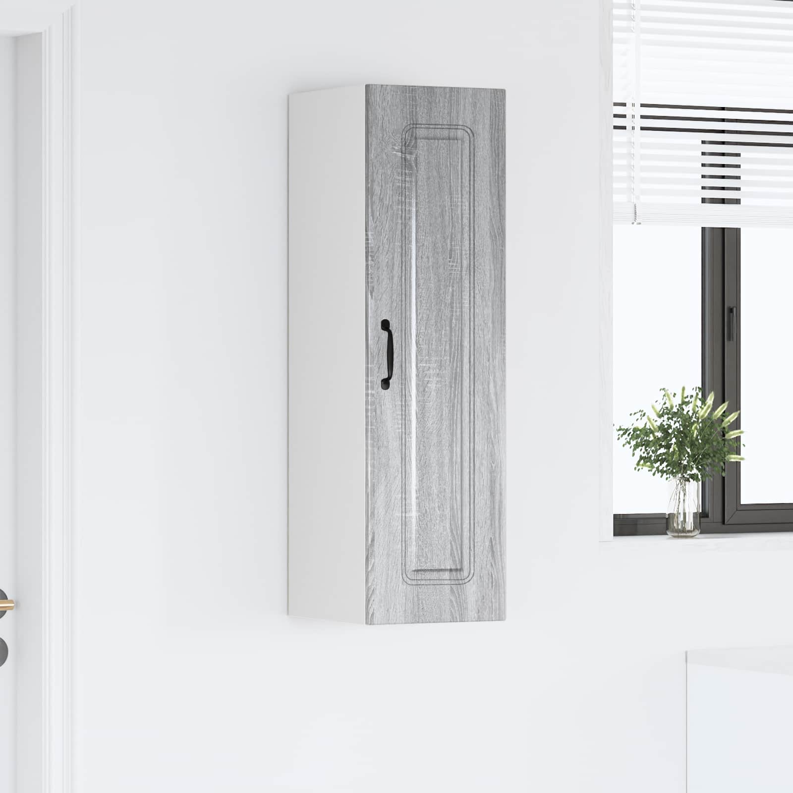 Painel de lava-louça kalmar cinza sonoma 30 x 31 x 100 cm