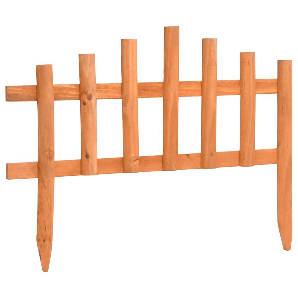 Bordas de relvado 10 pcs 4,4 m abeto