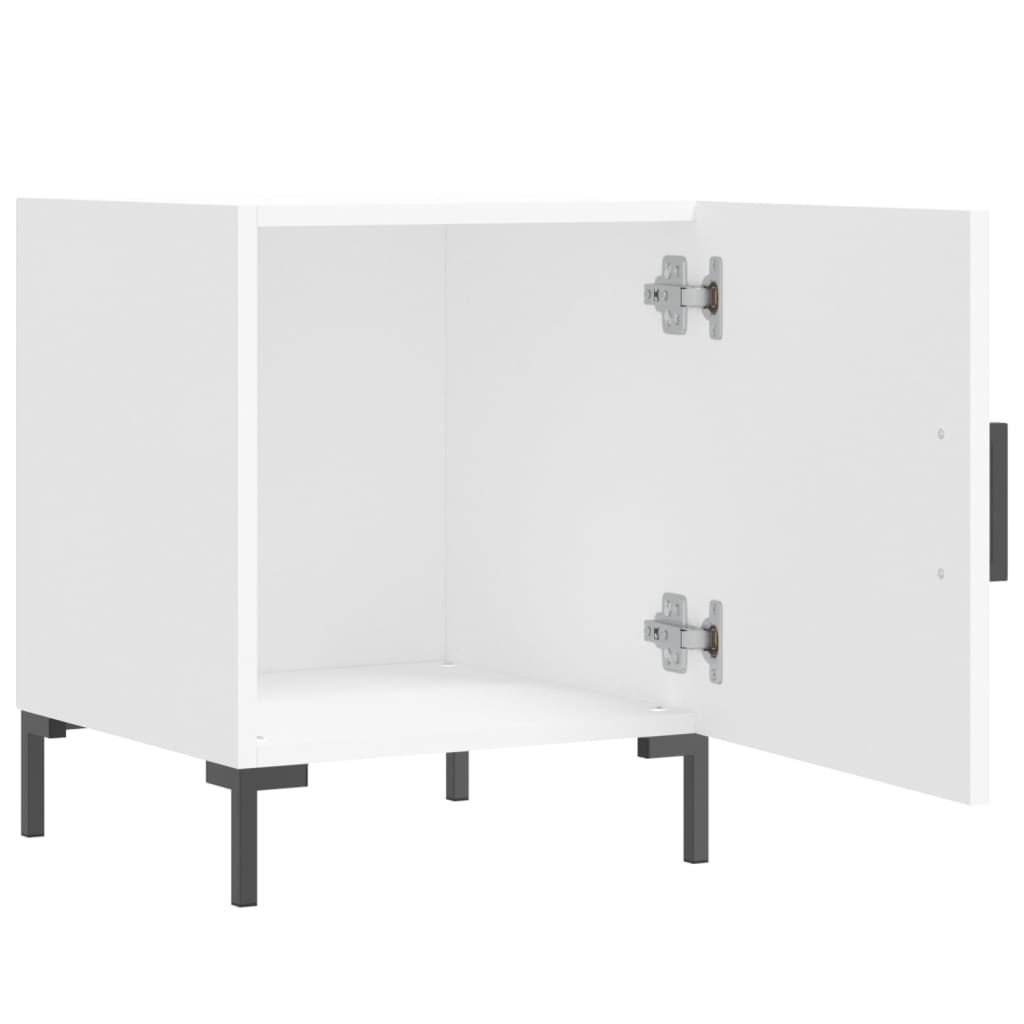 Mesa cabeceira 40x40x50 cm derivados de madeira branco