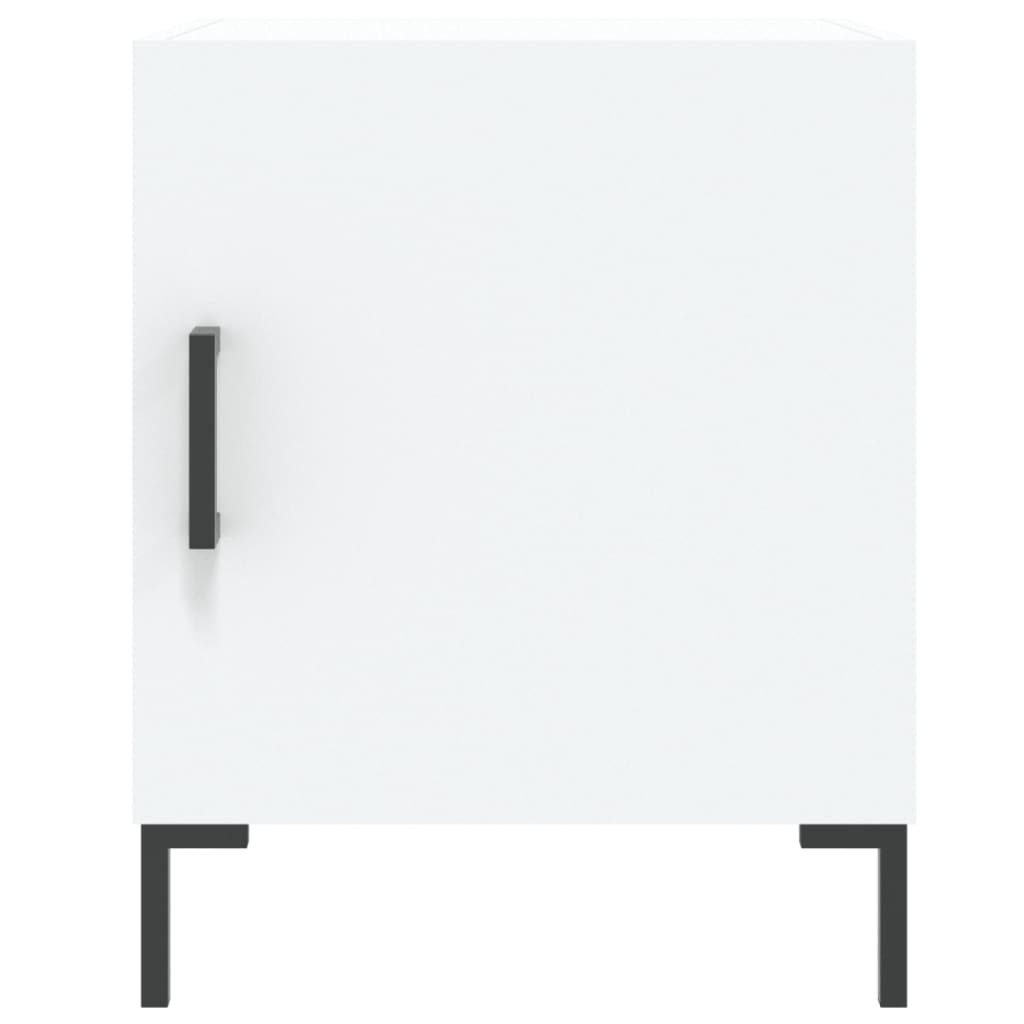 Mesa cabeceira 40x40x50 cm derivados de madeira branco