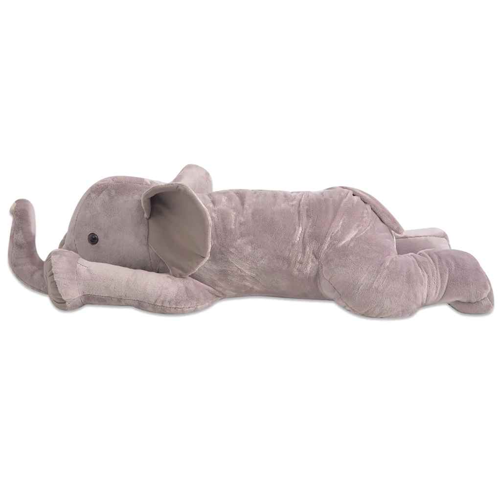 Elefante de brincar em pelúcia xxl 95 cm