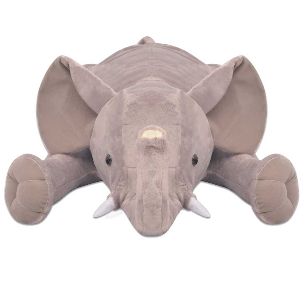 Elefante de brincar em pelúcia xxl 95 cm