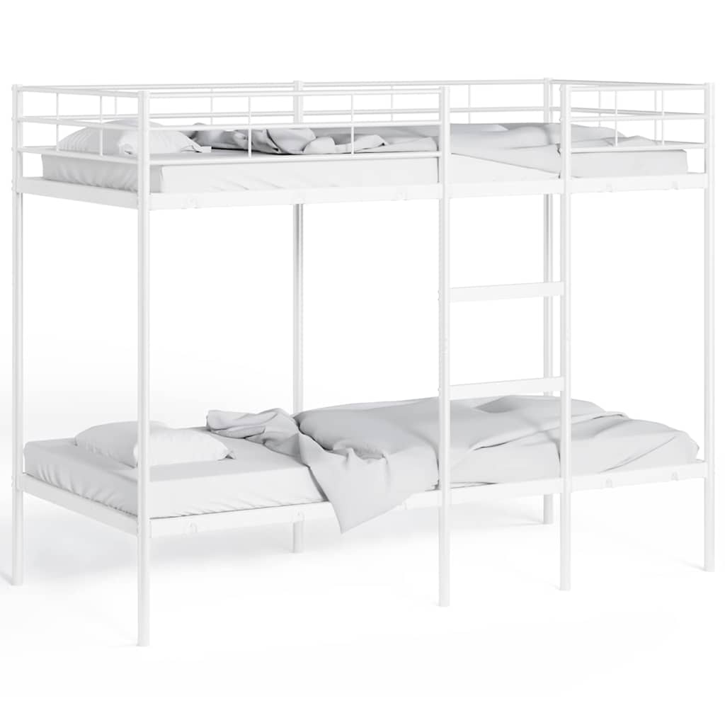Beliche sem colchão 90x190 cm aço branco