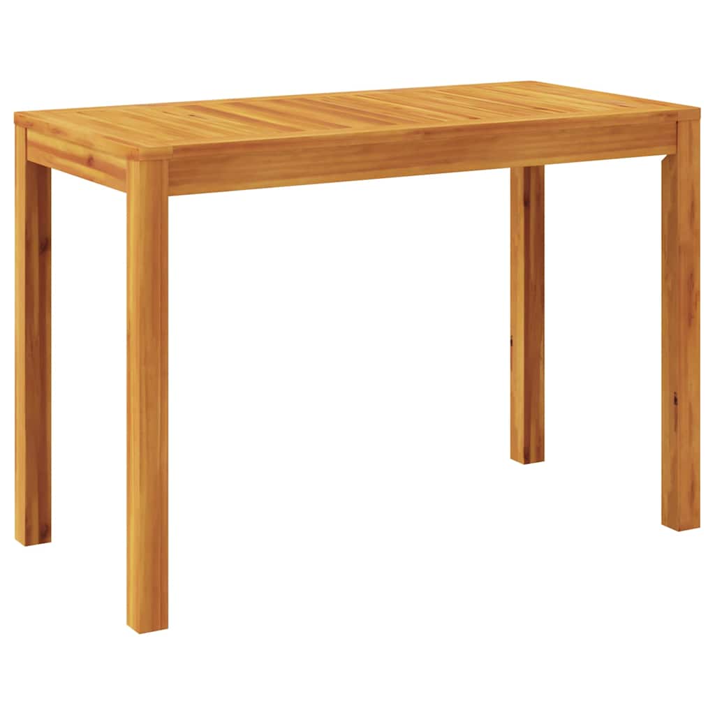 3 Pcs conjunto de jantar para jardim madeira de acácia maciça