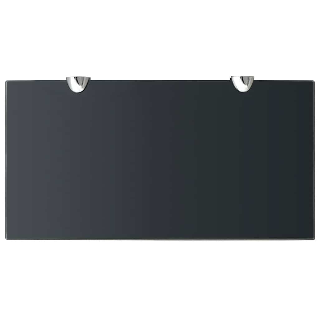Prateleiras flutuantes 2 pcs vidro 40x20 cm 8 mm