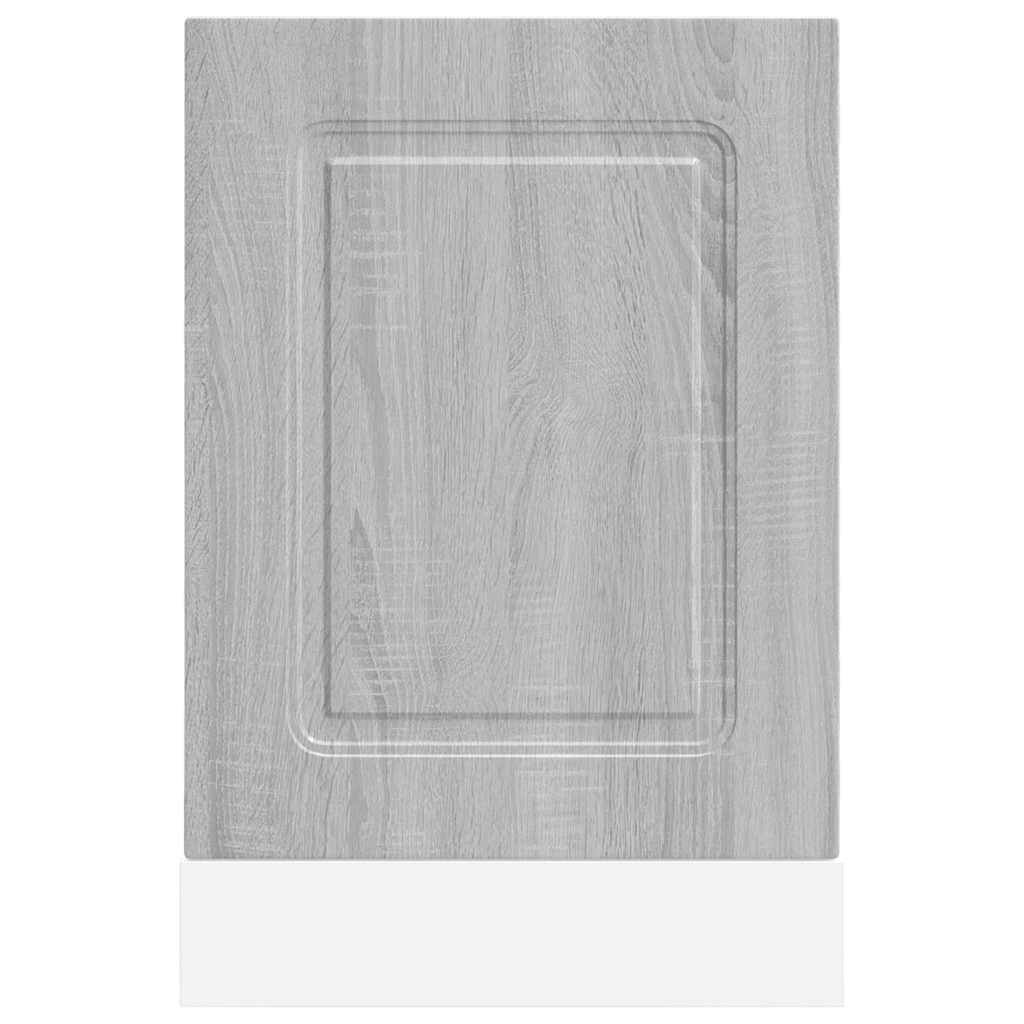 Painel máquina lavar louça kalmar 45x1,5x57 cm cinzento sonoma