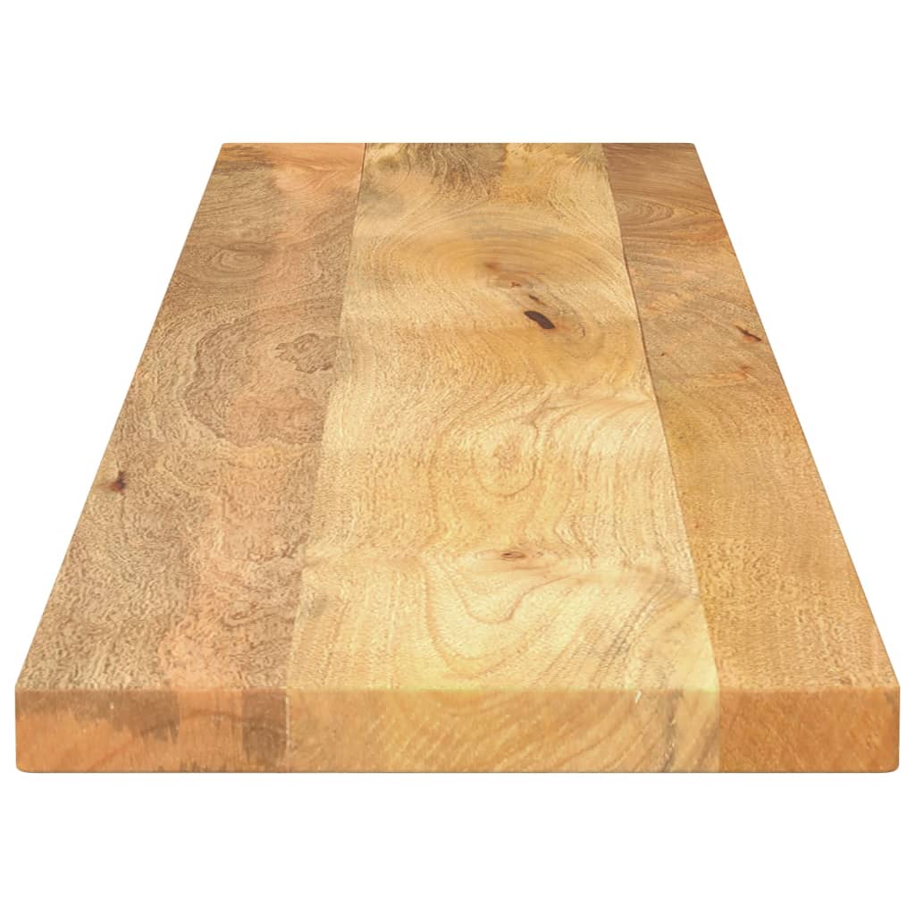 Tampo de mesa retangular 180x20x3,8 cm mangueira maciça