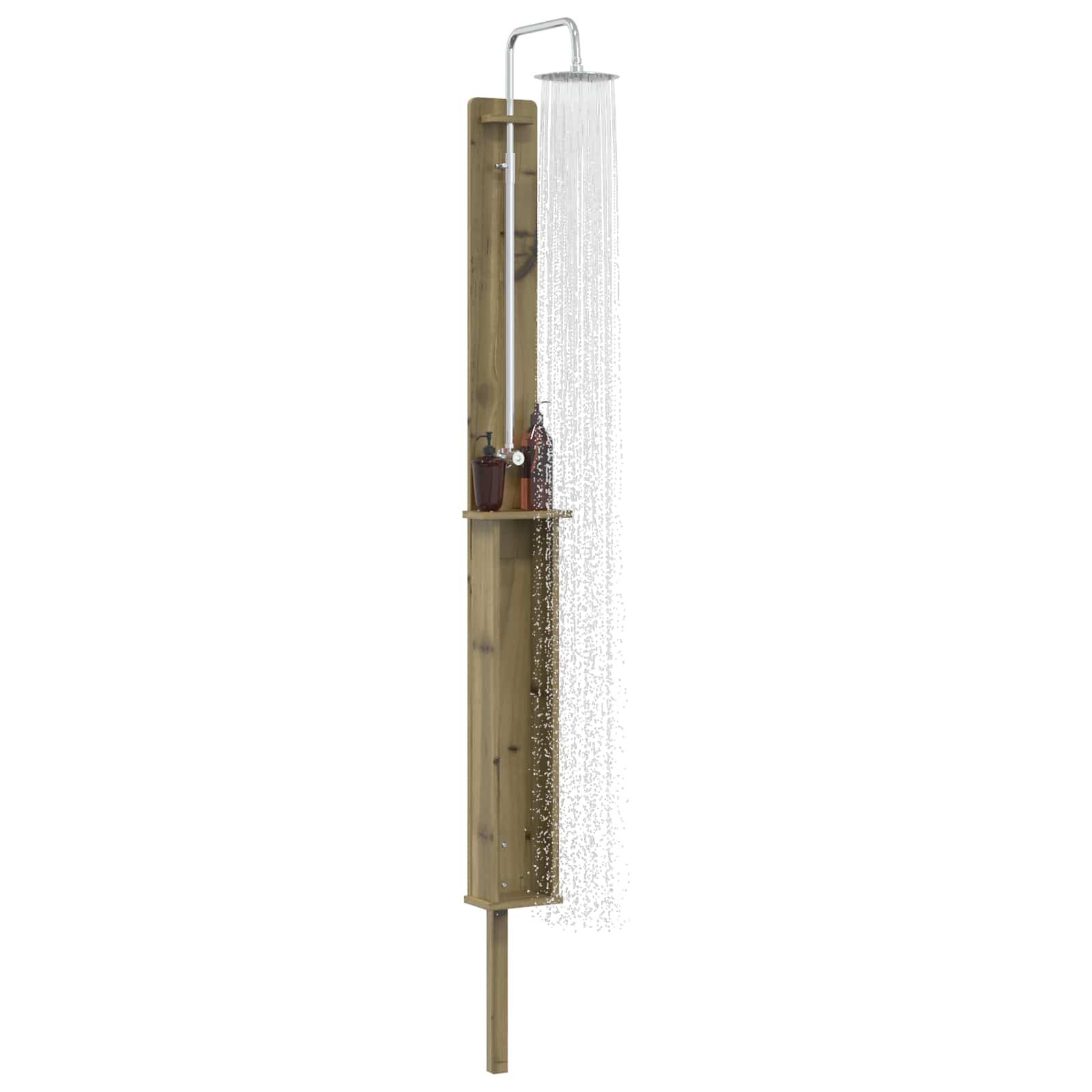 Chuveiro externo 246 cm natural