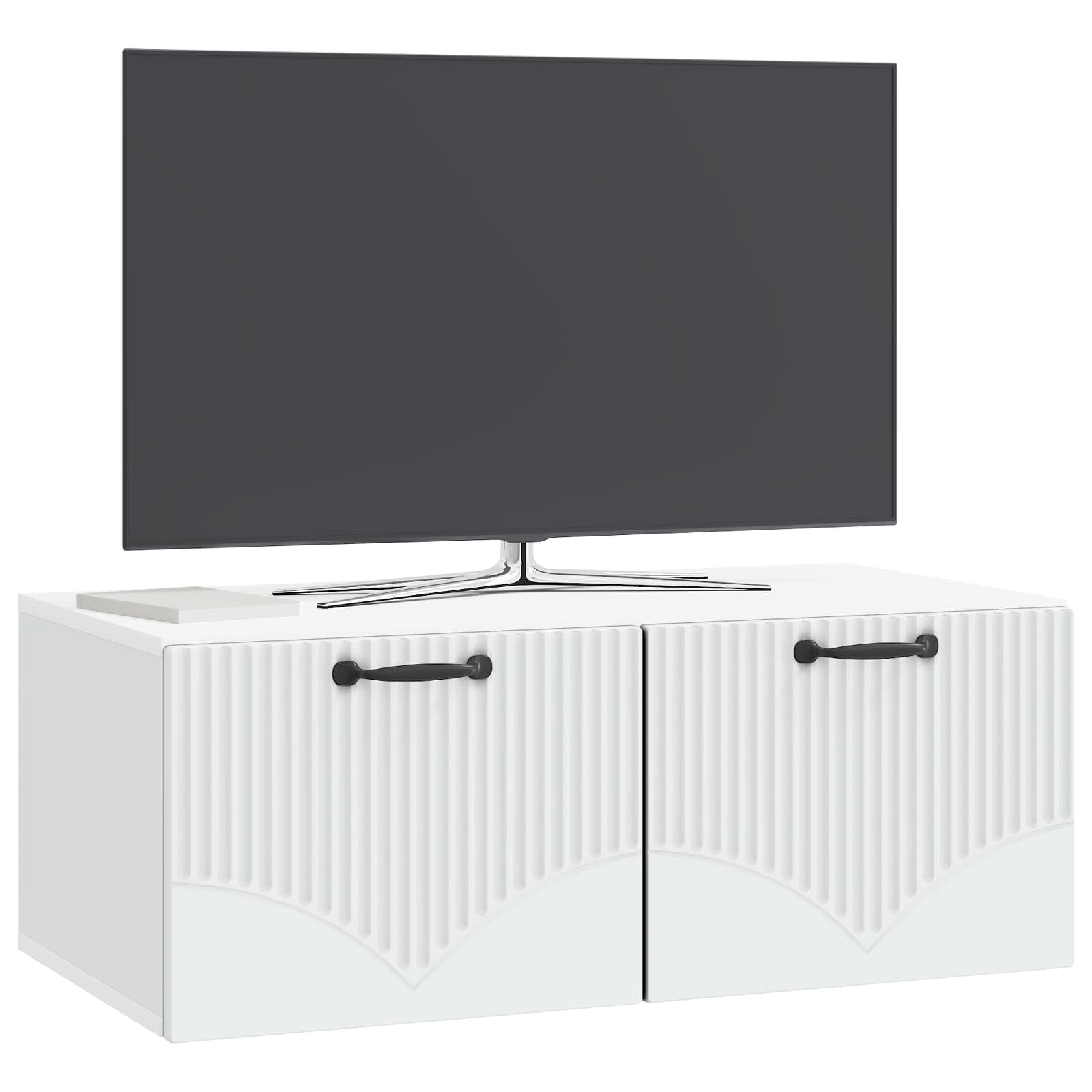 Gabinete de TV de parede branco 78,5 x 41 x 30 cm