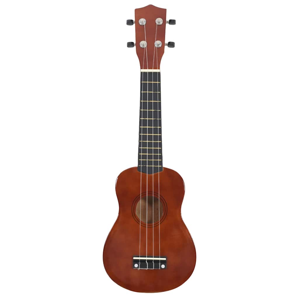 Conjunto ukulele soprano infantil c/ saco madeira clara 23"
