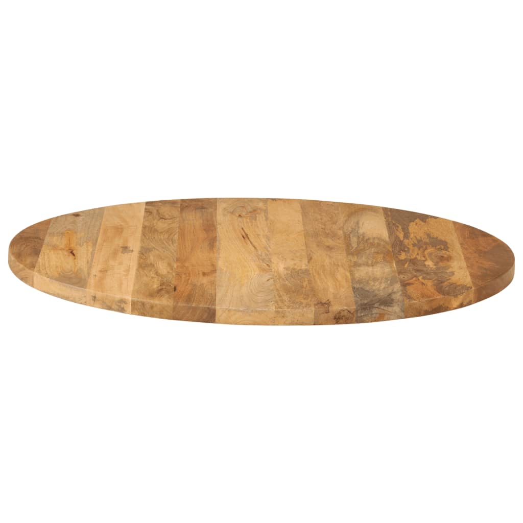 Tampo de mesa redondo ø90x3,8cm madeira de mangueira maciça