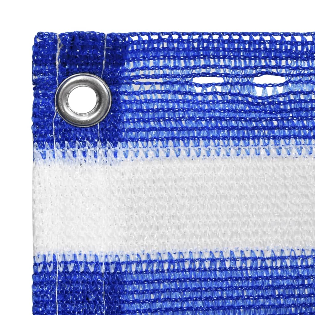 Tela de varanda 90x300 cm pead azul e branco